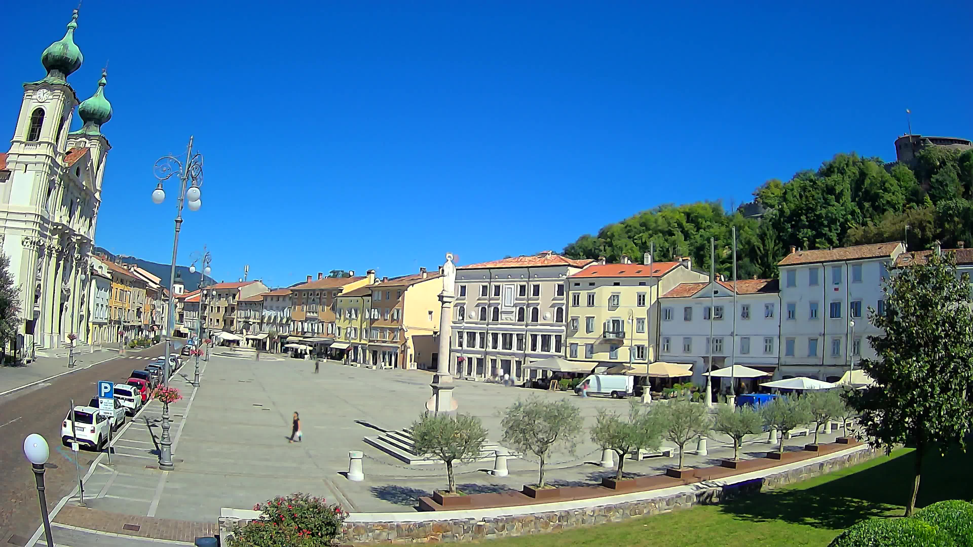 Webcam Gorizia Vittoria square – Church of st. Ignazio
