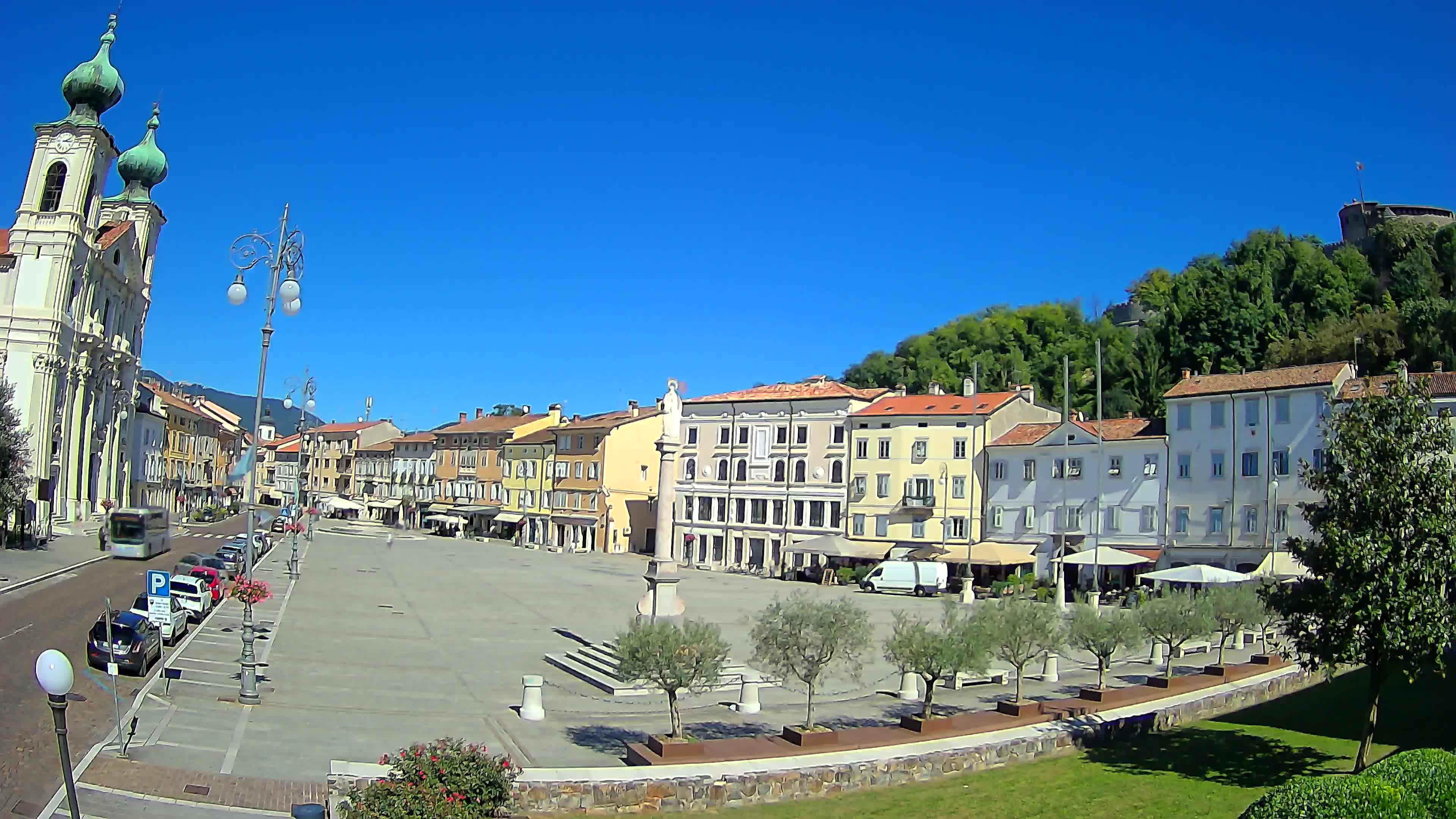 Webcam Gorizia Vittoria square – Church of st. Ignazio