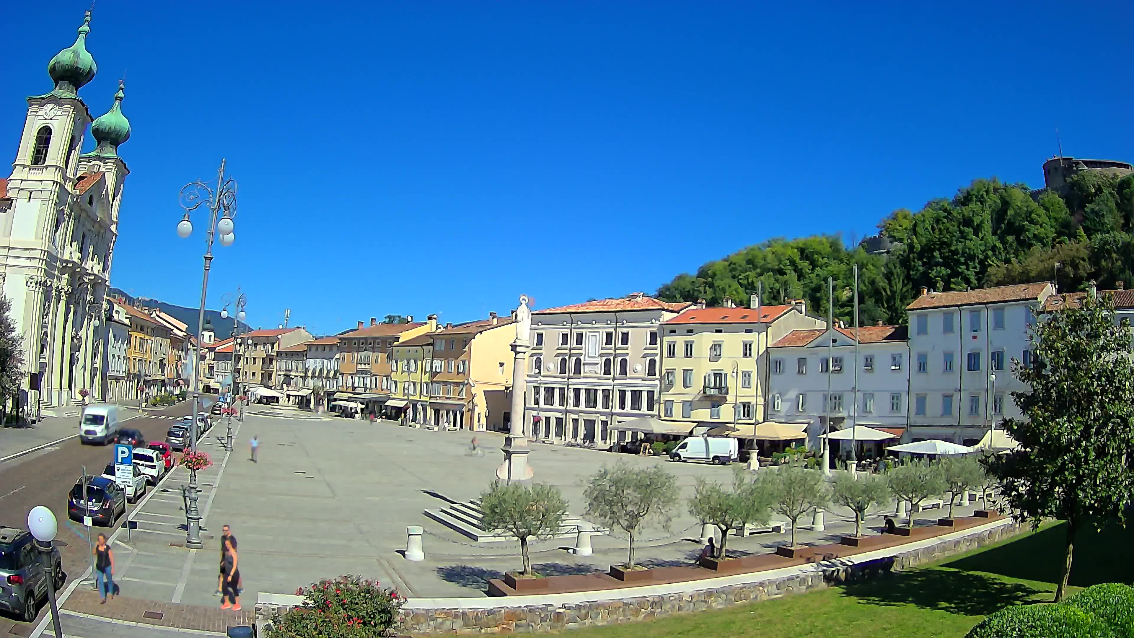 Webcam Gorizia Vittoria square – Church of st. Ignazio