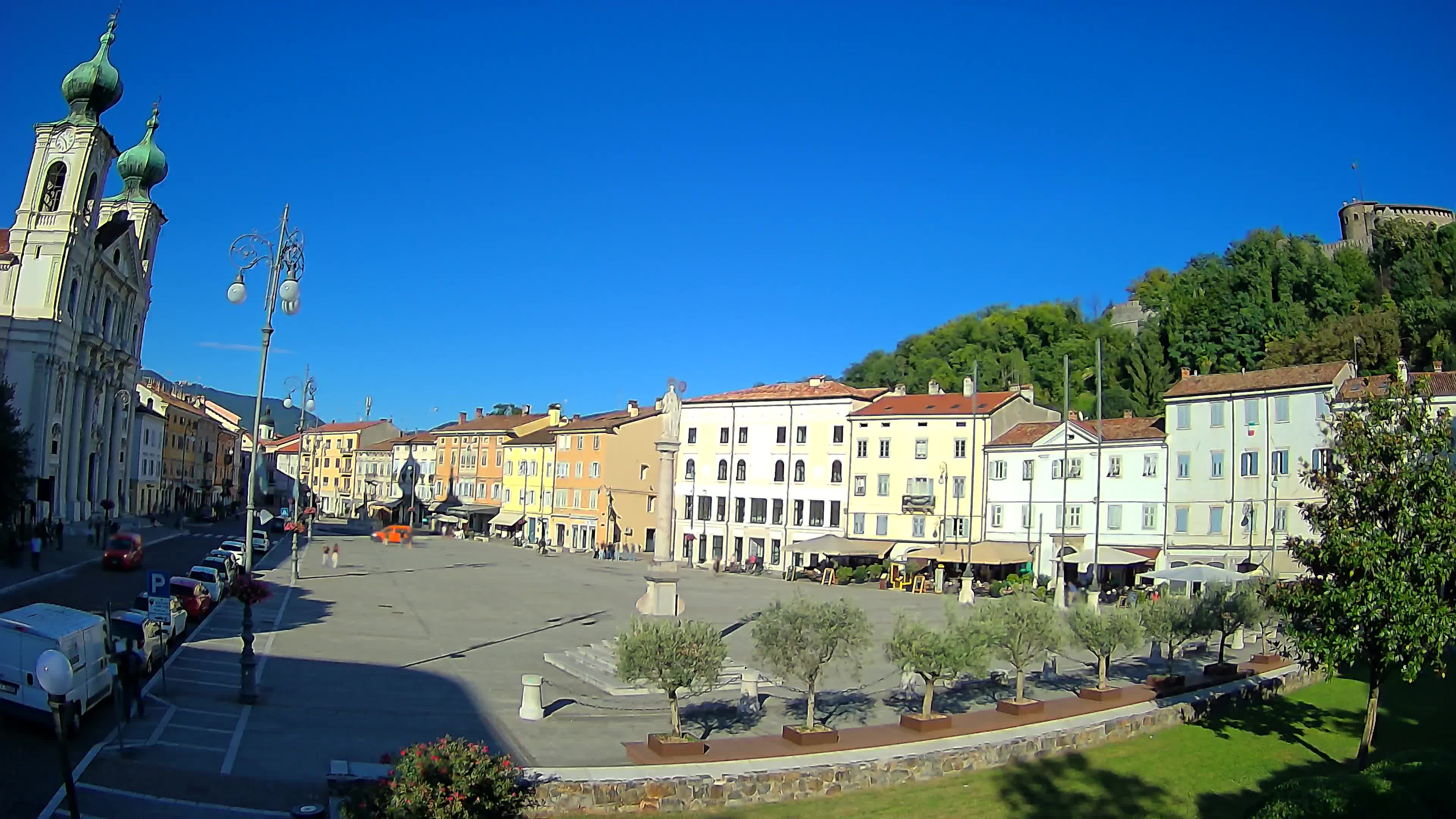 Webcam Gorizia Vittoria square – Church of st. Ignazio