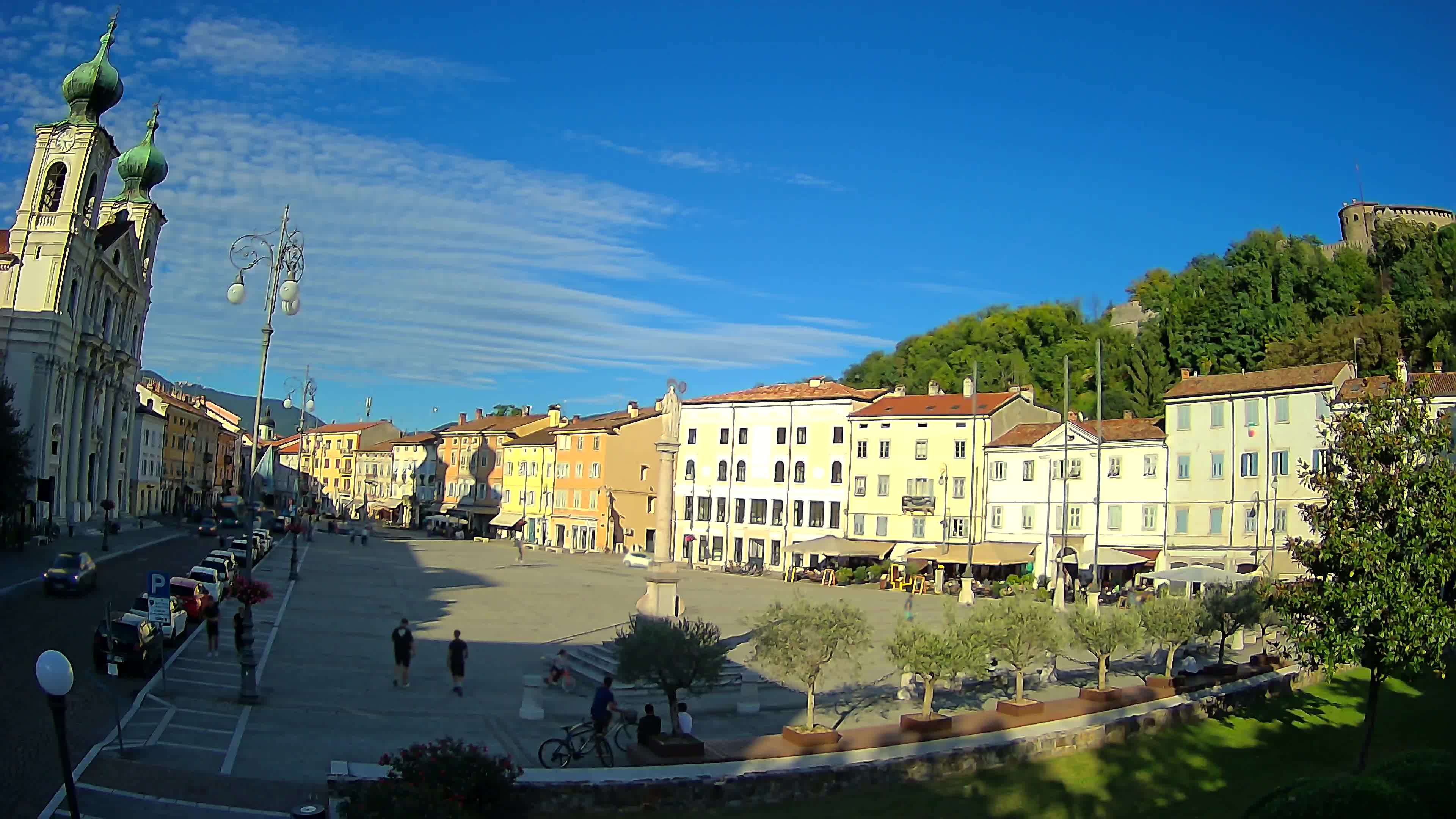 Webcam Gorizia Vittoria square – Church of st. Ignazio
