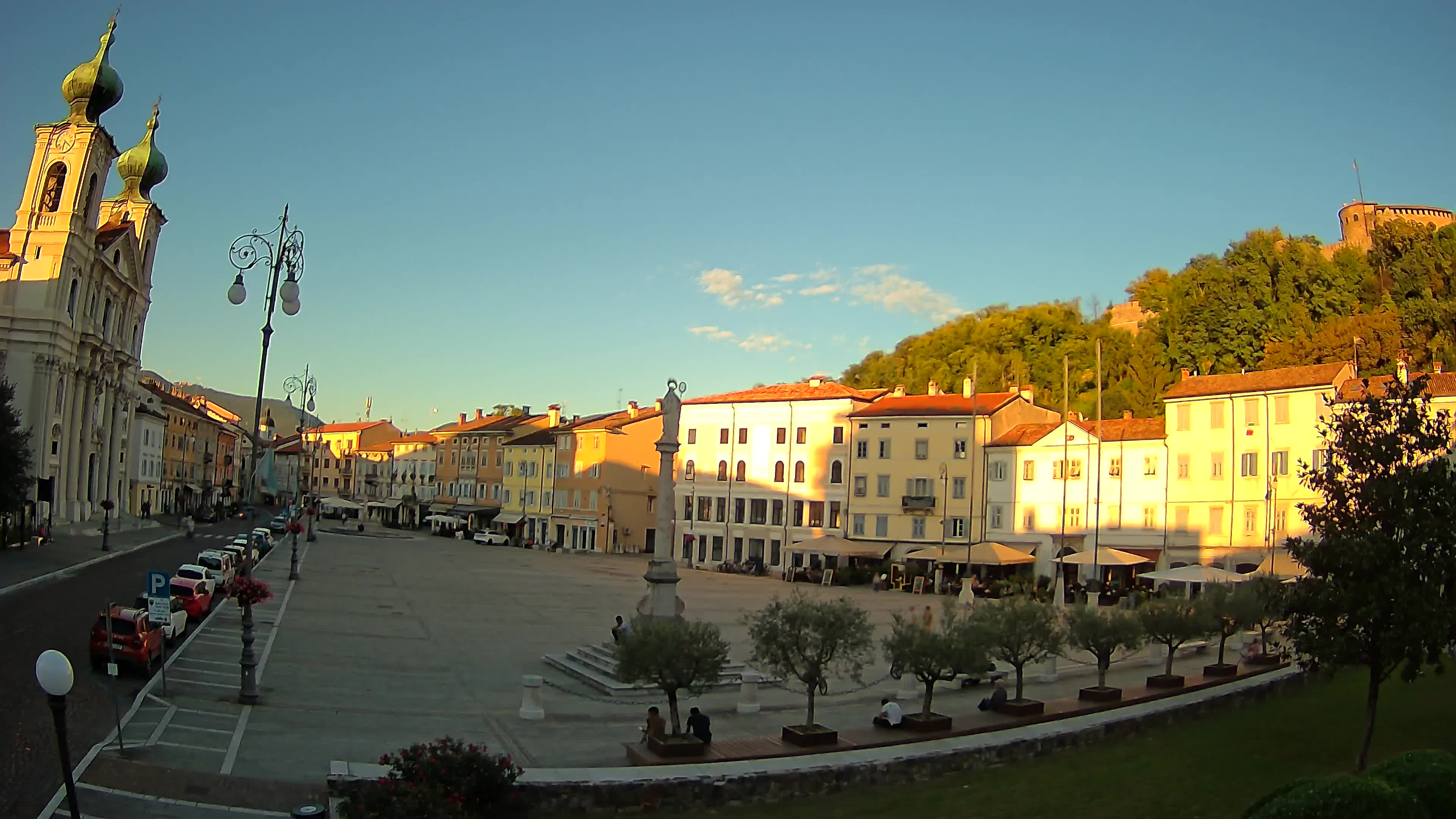 Webcam Gorizia Vittoria square – Church of st. Ignazio