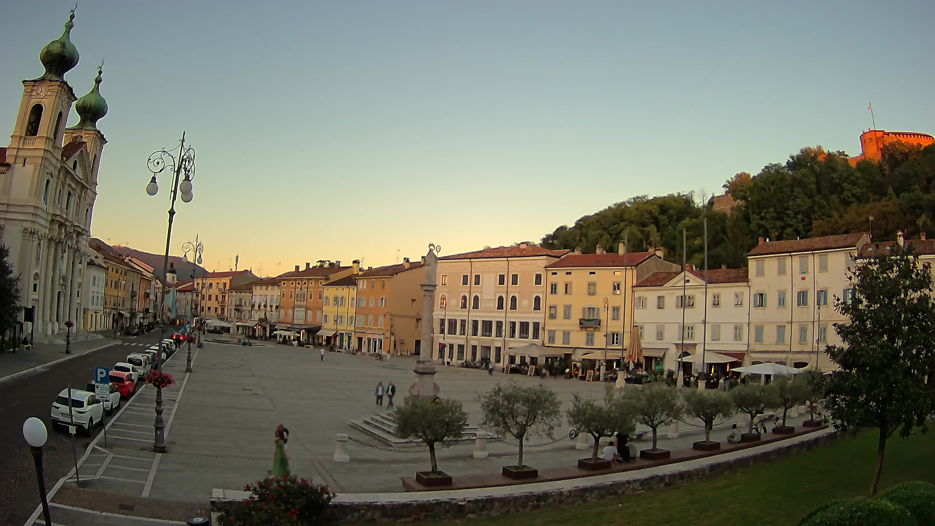 Webcam Gorizia Vittoria square – Church of st. Ignazio