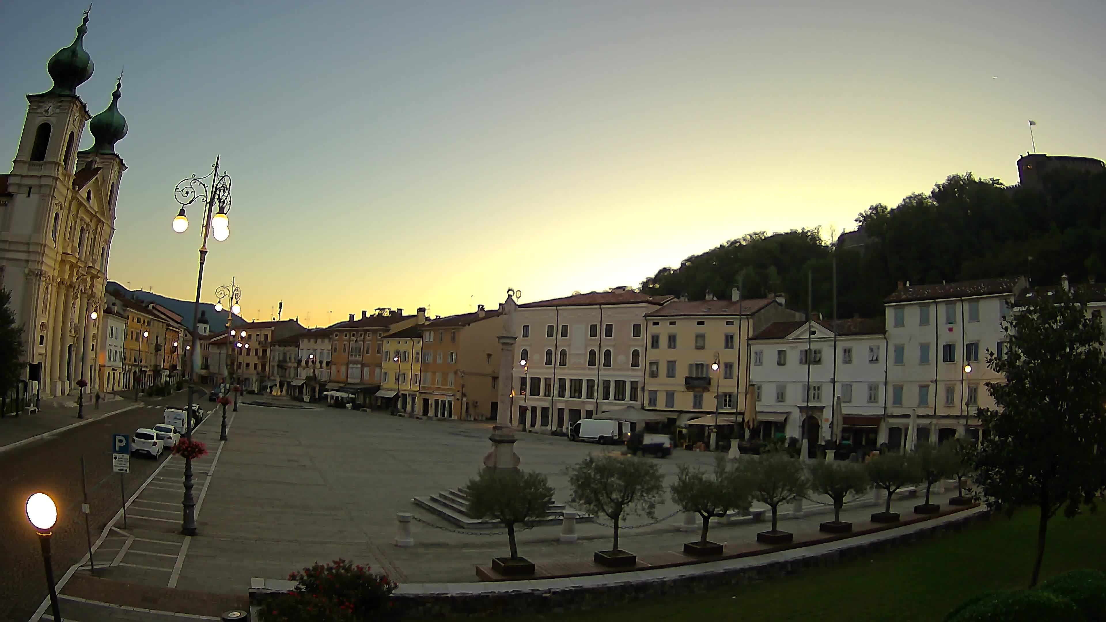 Webcam Gorizia Vittoria square – Church of st. Ignazio