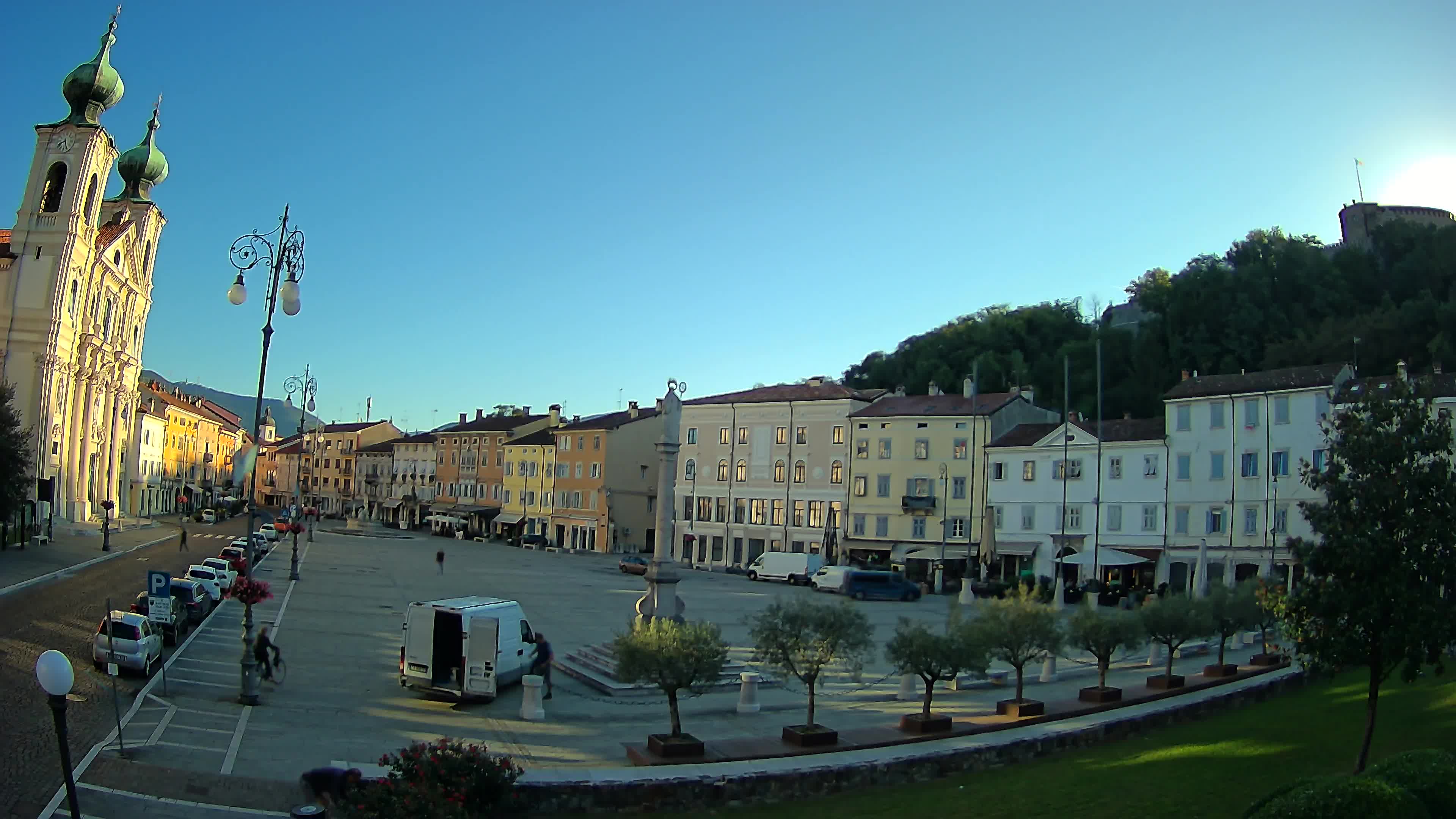 Webcam Gorizia Vittoria square – Church of st. Ignazio