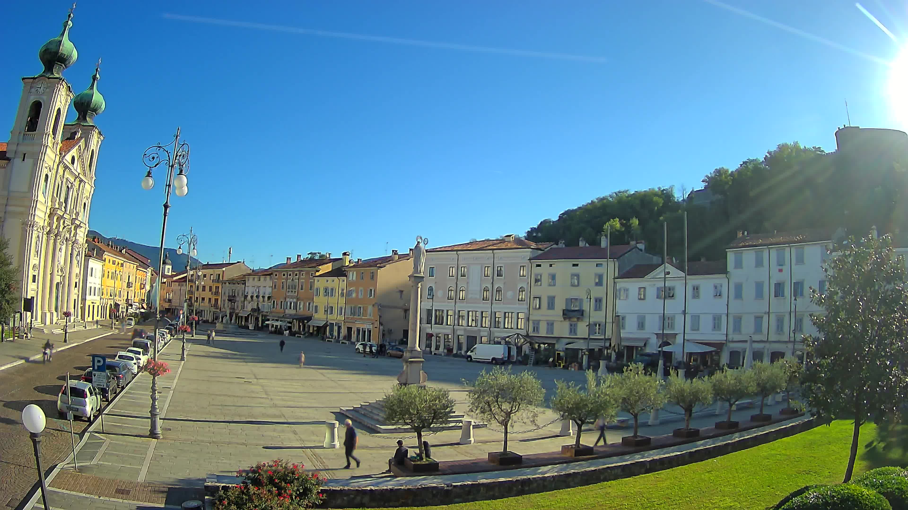 Webcam Gorizia Vittoria square – Church of st. Ignazio