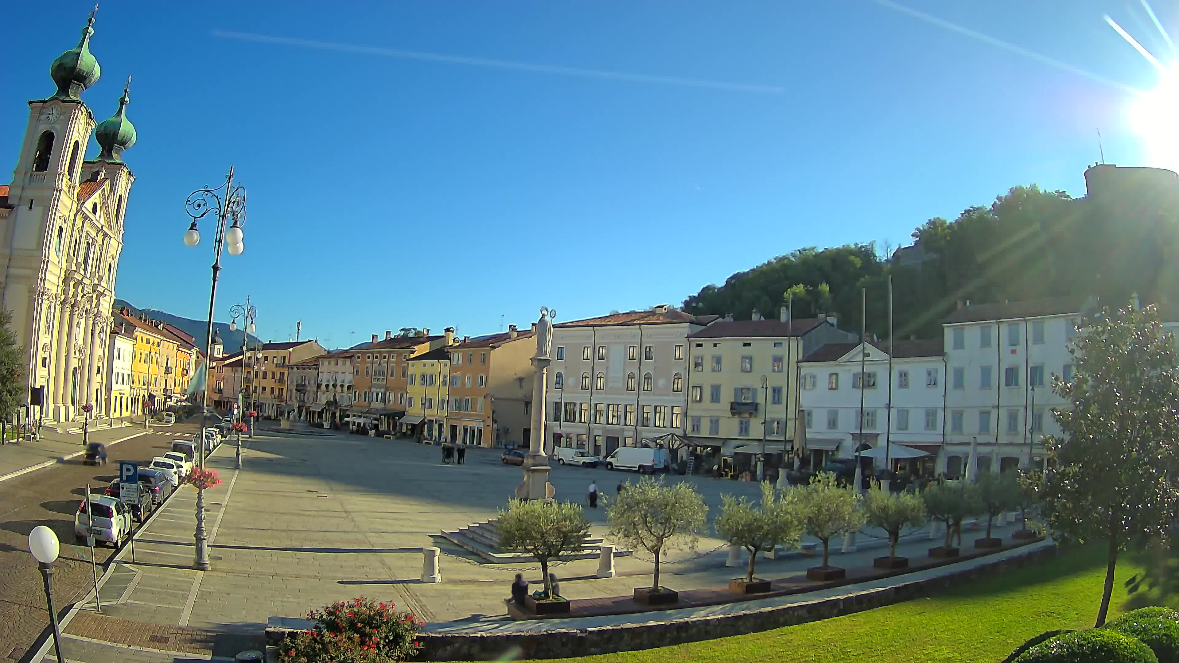 Webcam Gorizia Vittoria square – Church of st. Ignazio