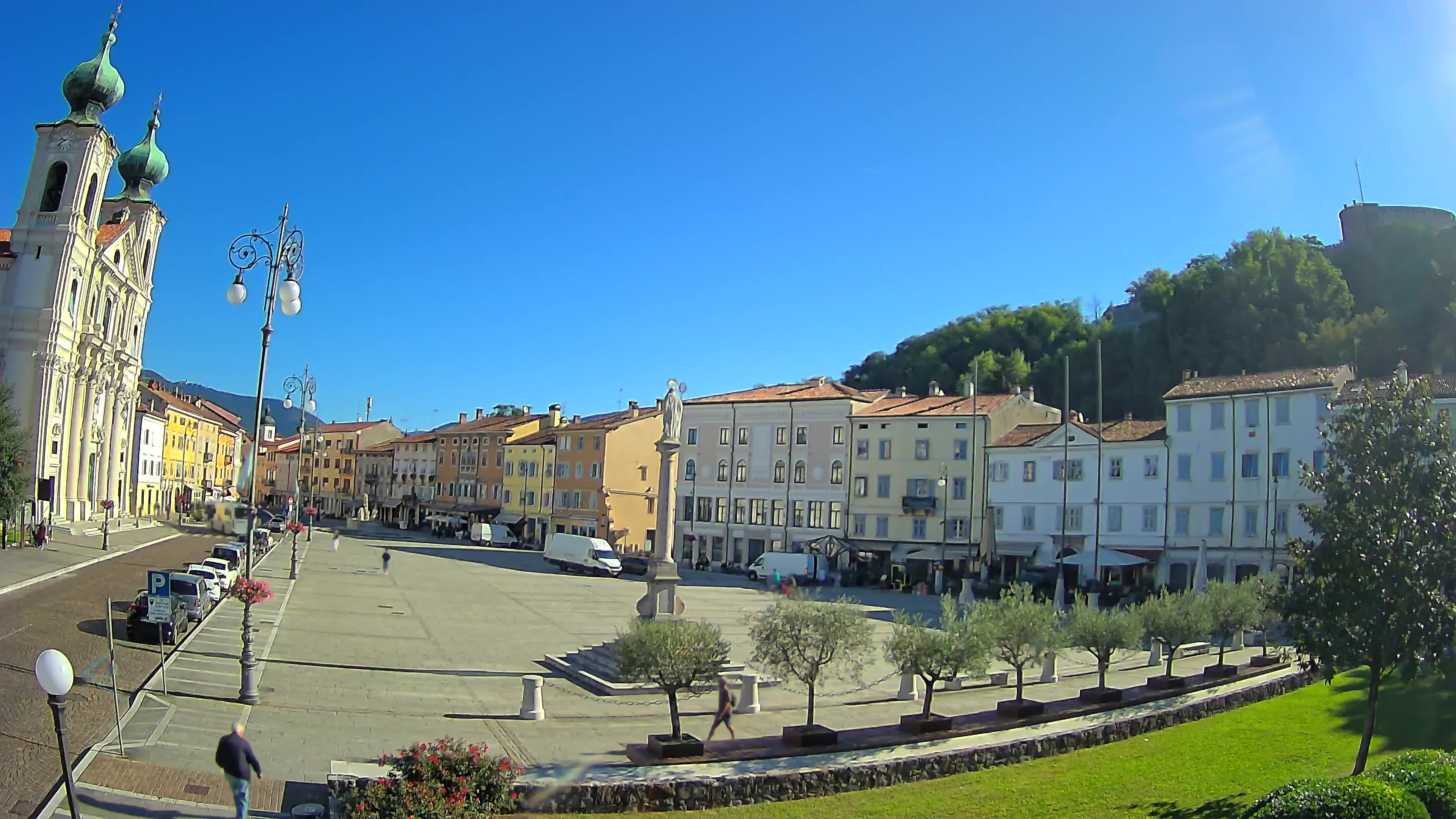 Webcam Gorizia Vittoria square – Church of st. Ignazio