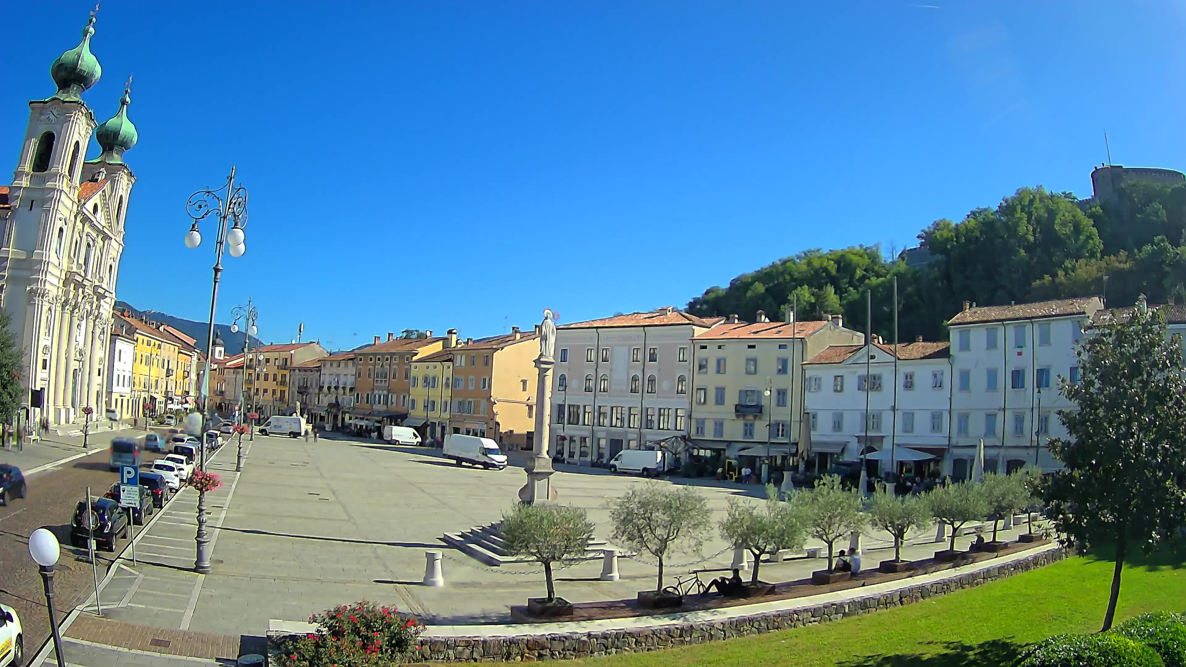 Webcam Gorizia Vittoria square – Church of st. Ignazio