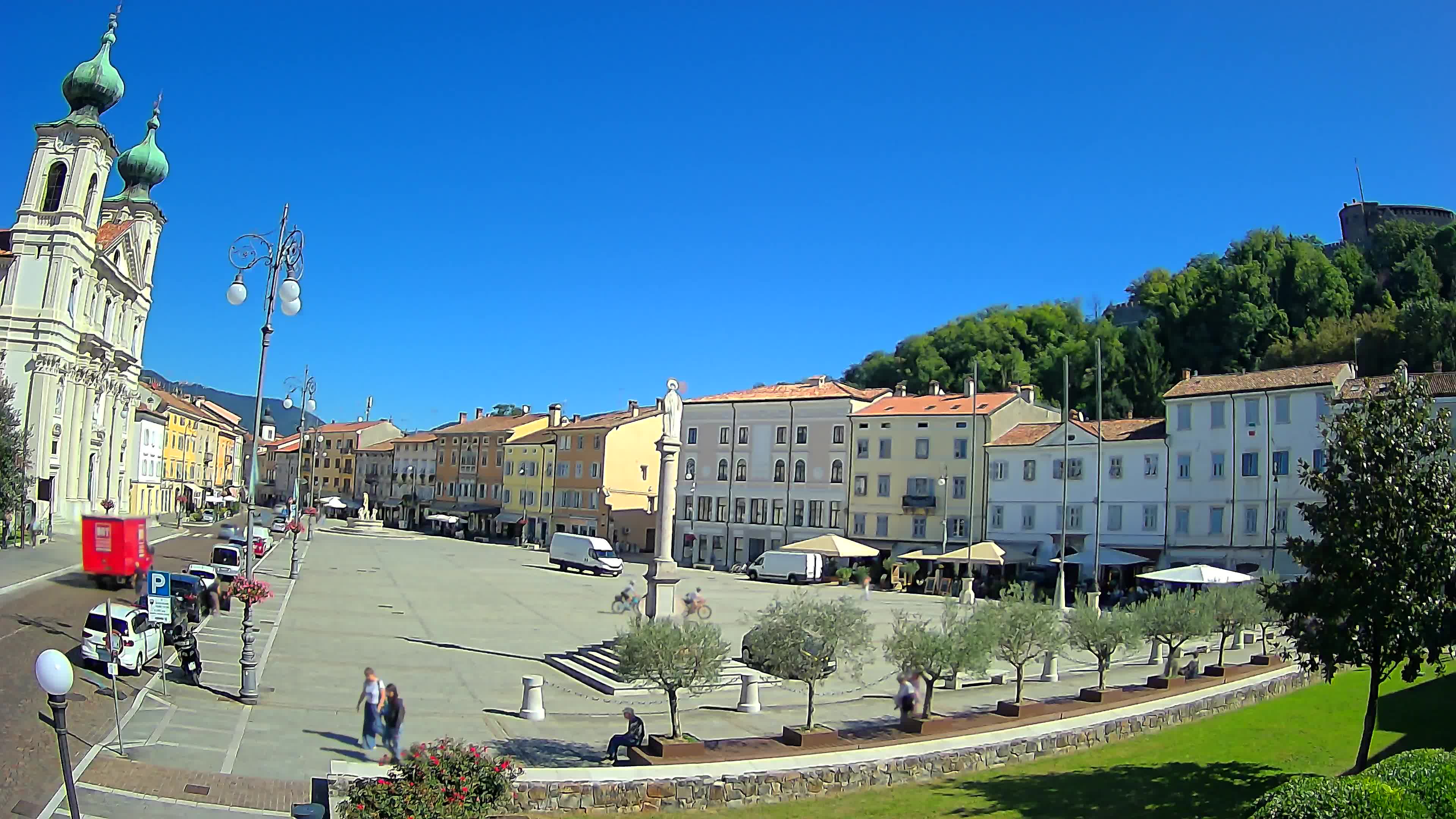 Webcam Gorizia Vittoria square – Church of st. Ignazio