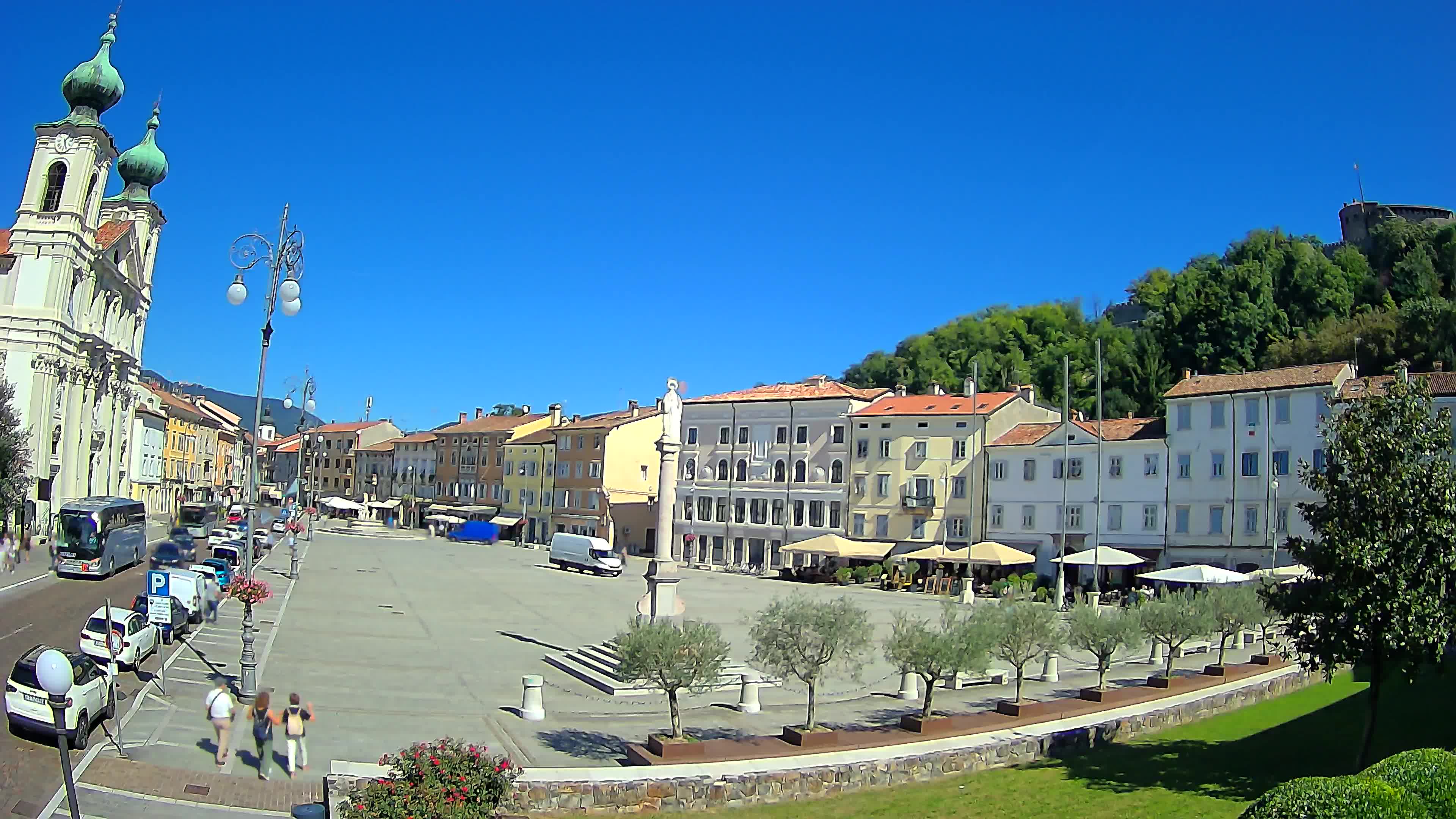 Webcam Gorizia Vittoria square – Church of st. Ignazio