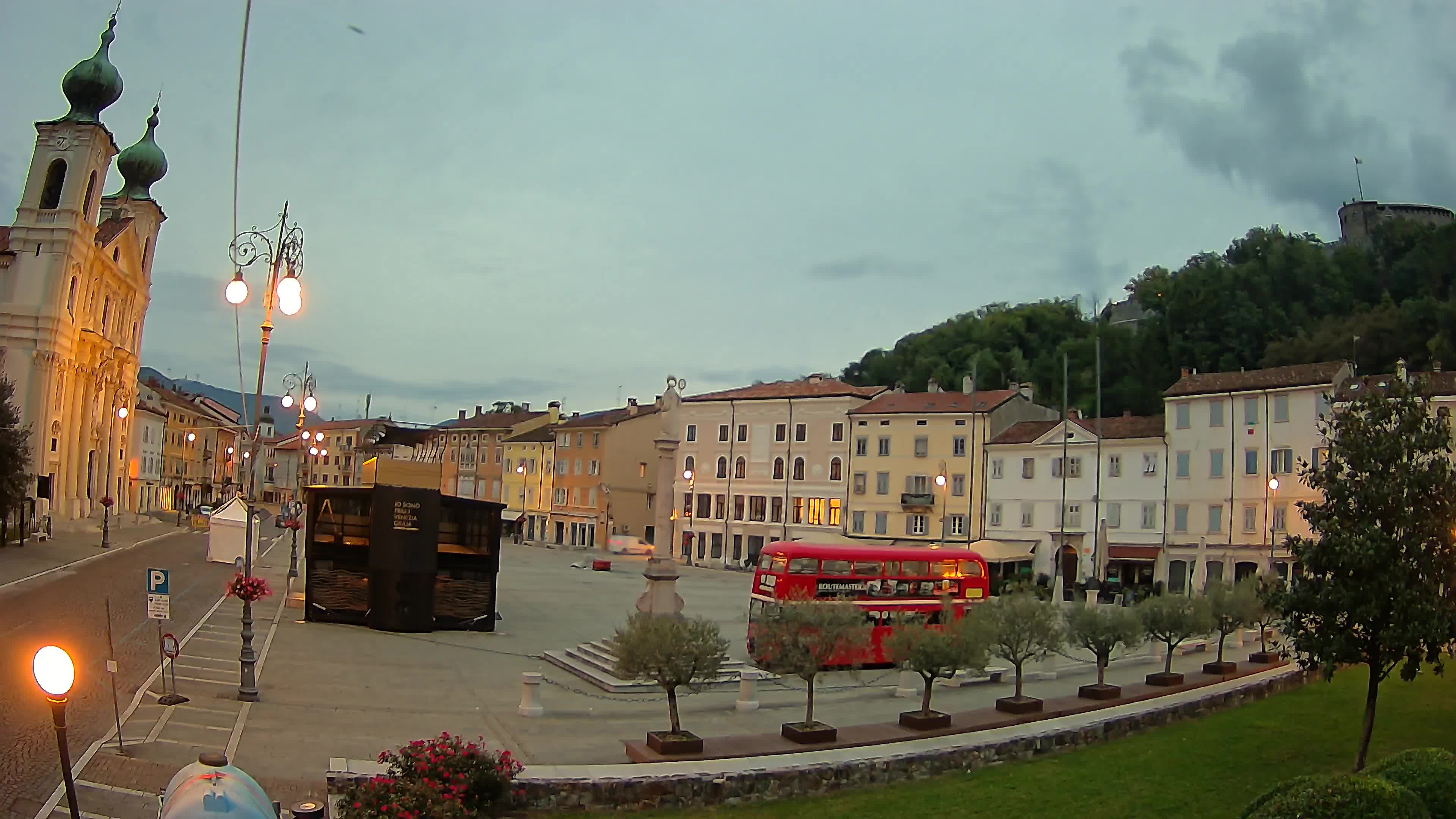 Webcam Gorizia Vittoria square – Church of st. Ignazio