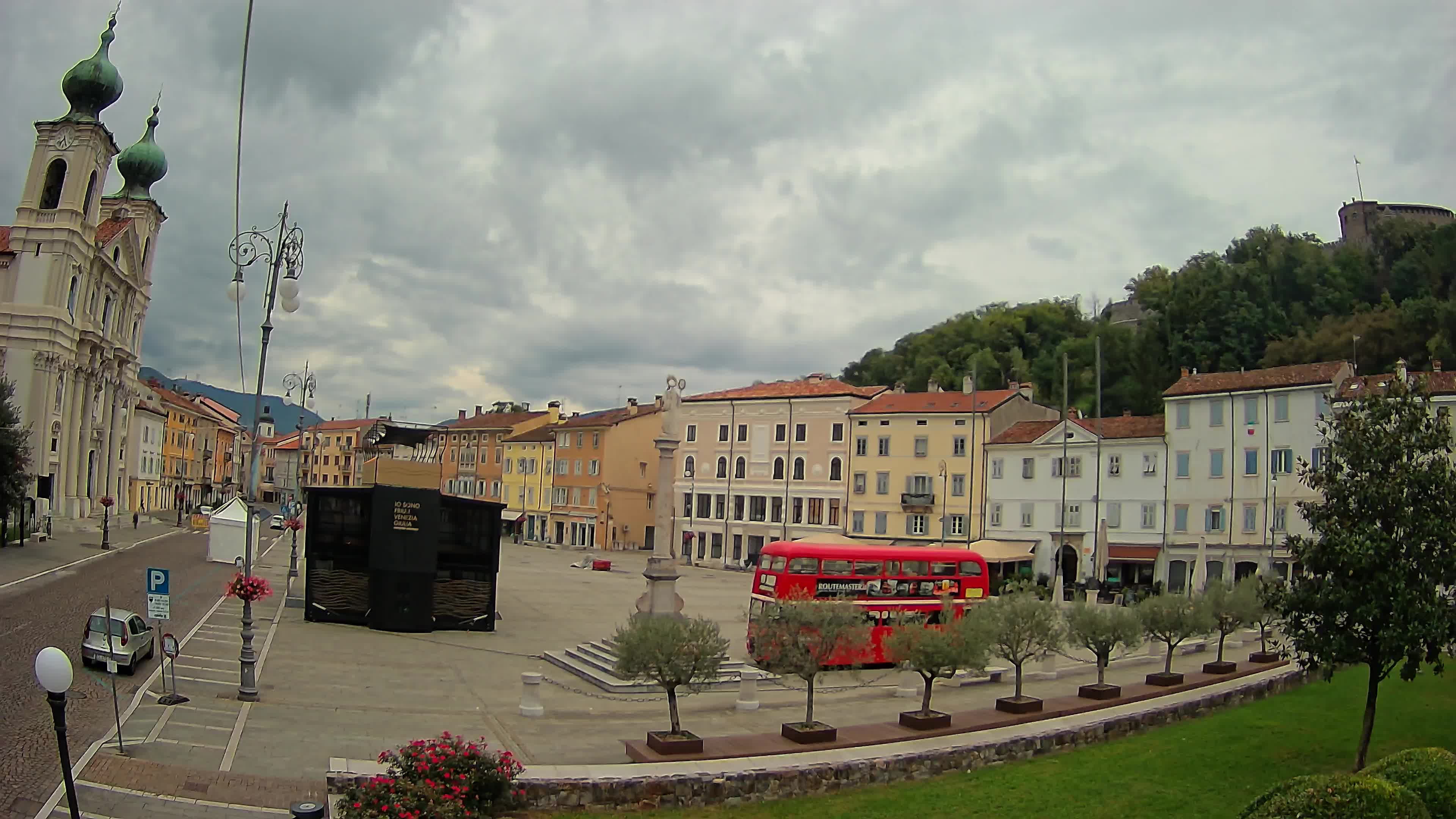 Webcam Gorizia Vittoria square – Church of st. Ignazio
