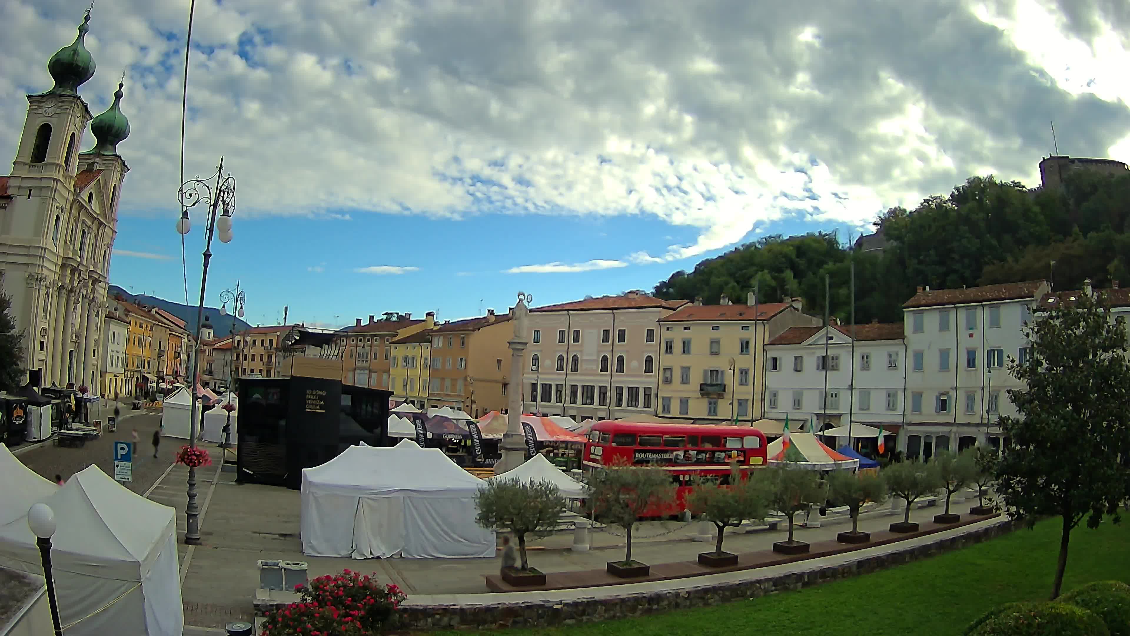 Webcam Gorizia Vittoria square – Church of st. Ignazio
