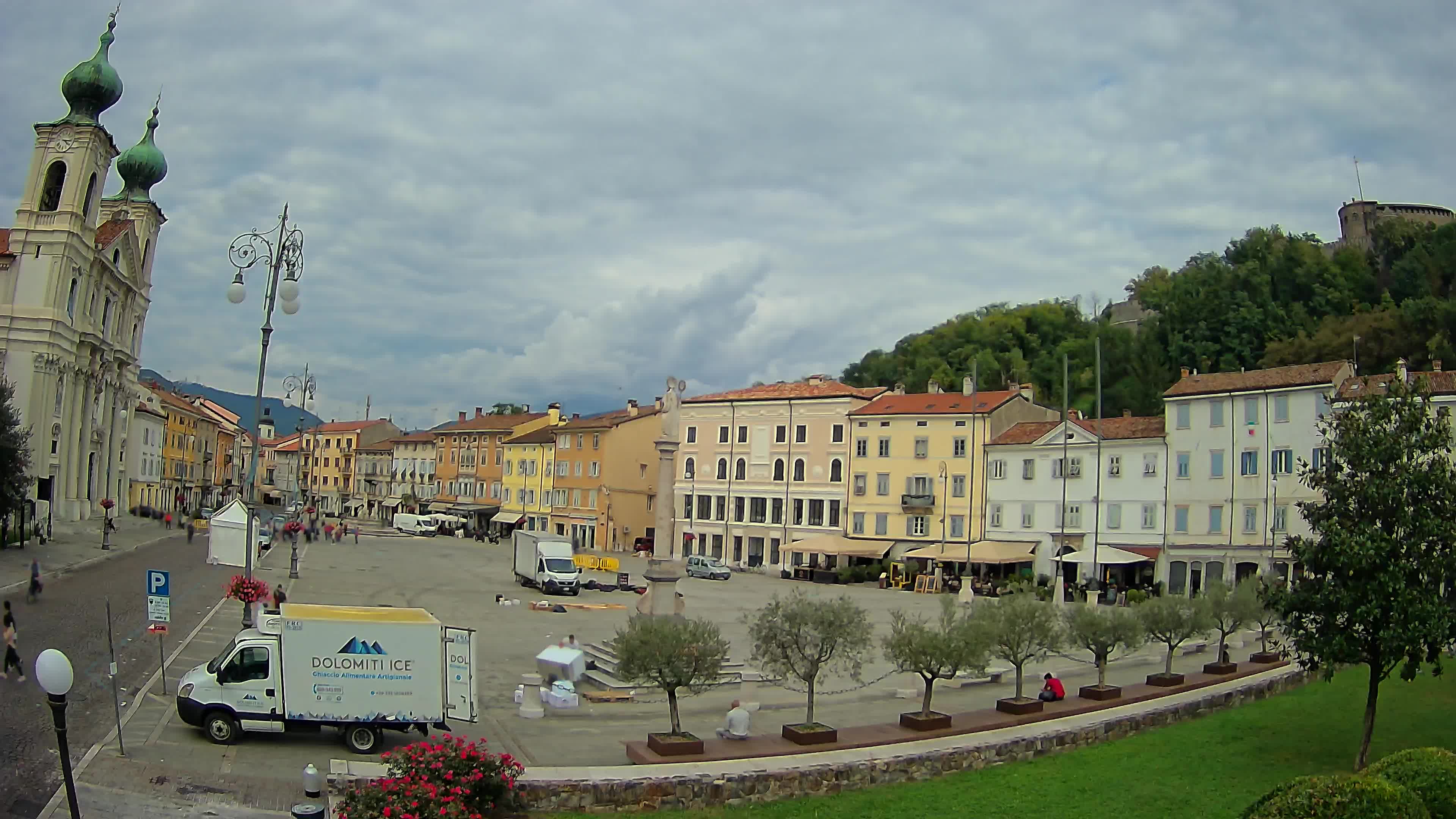 Webcam Gorizia Vittoria square – Church of st. Ignazio