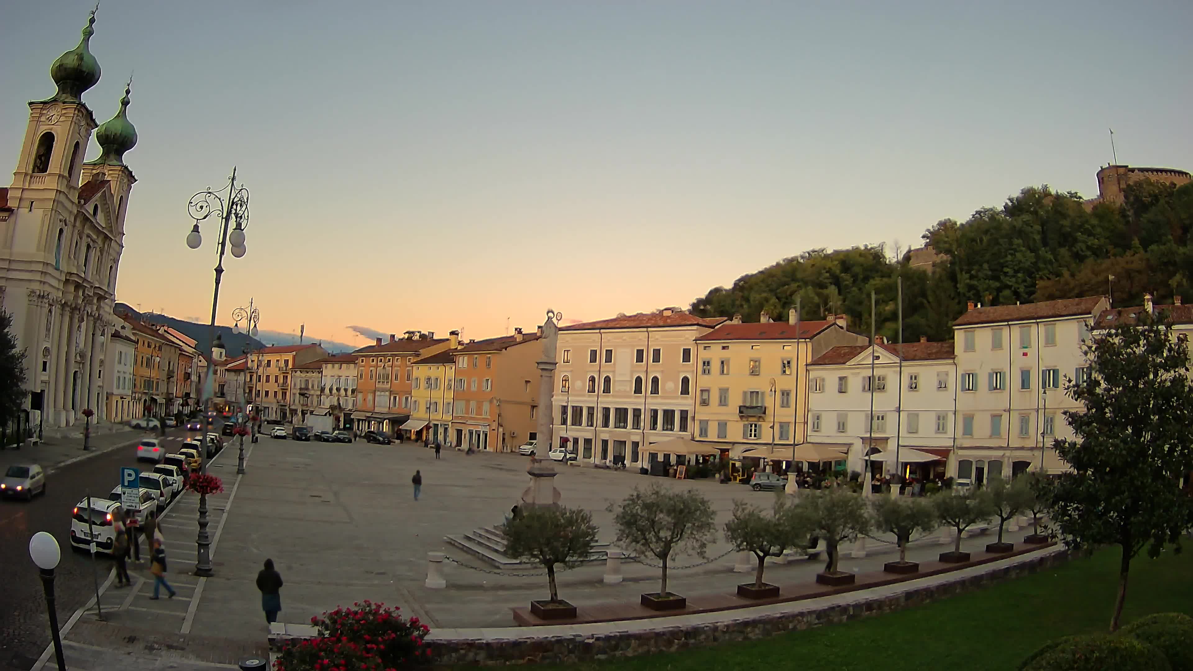 Webcam Gorizia Vittoria square – Church of st. Ignazio
