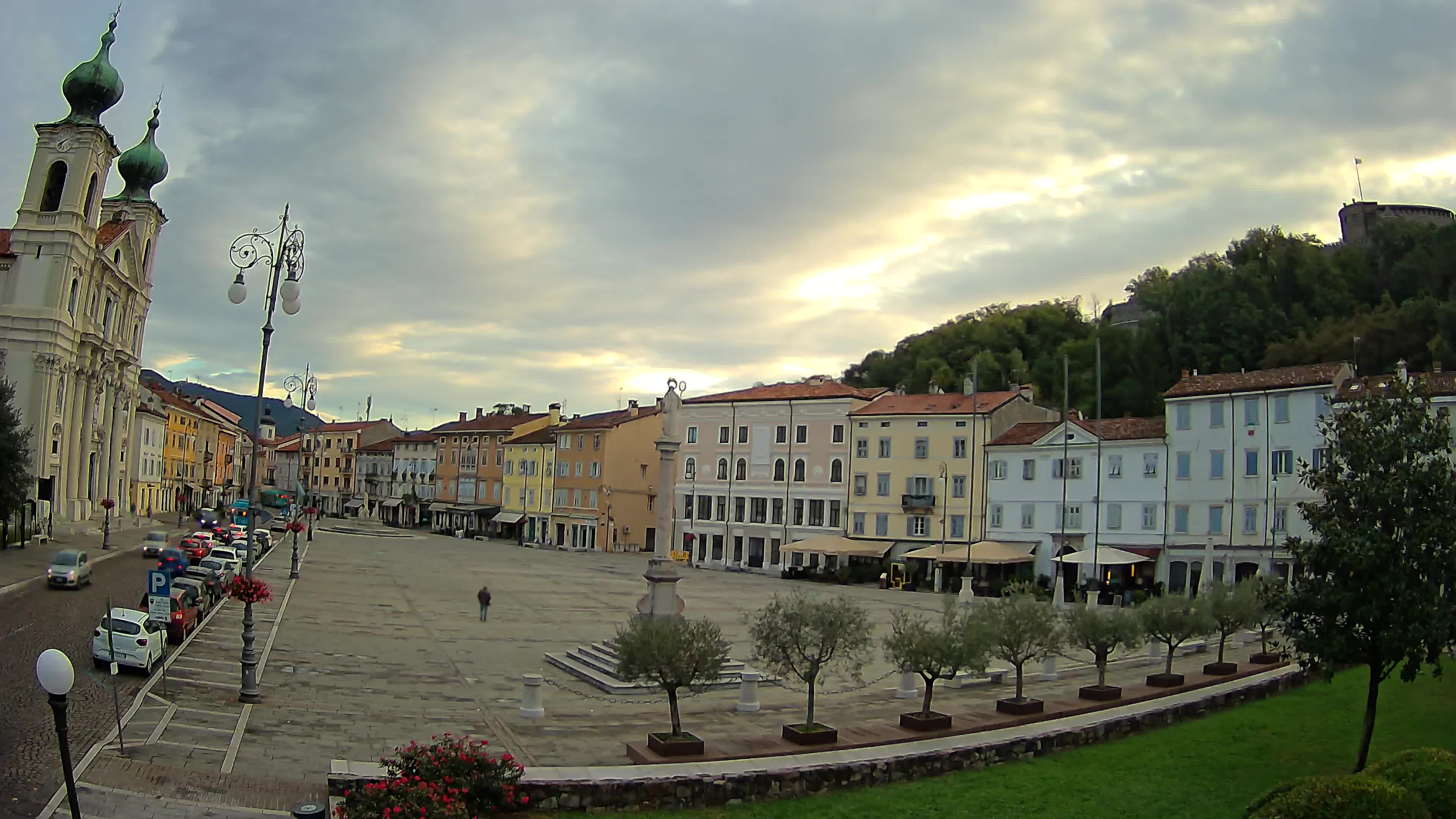 Webcam Gorizia Vittoria square – Church of st. Ignazio