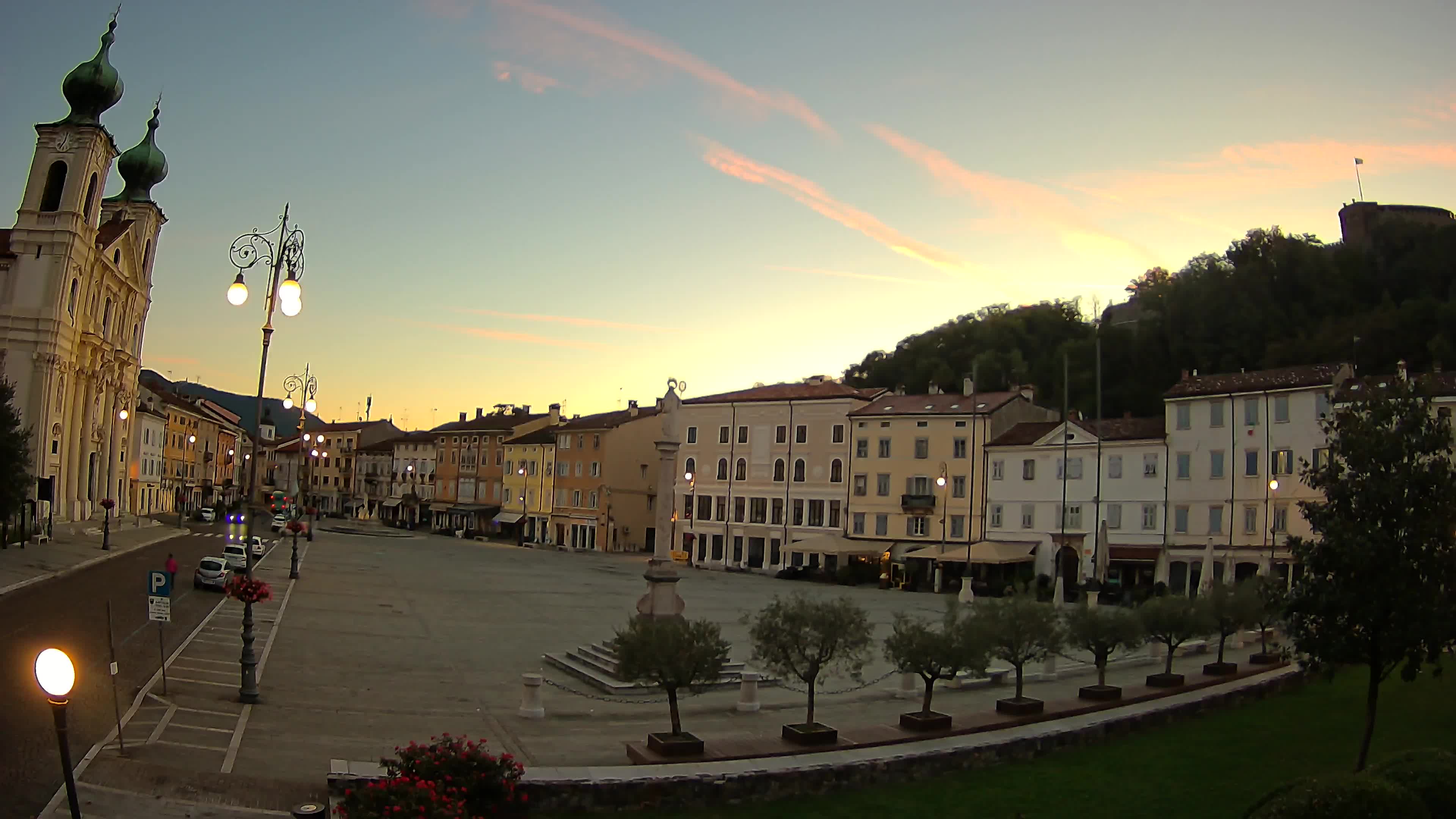 Webcam Gorizia Vittoria square – Church of st. Ignazio
