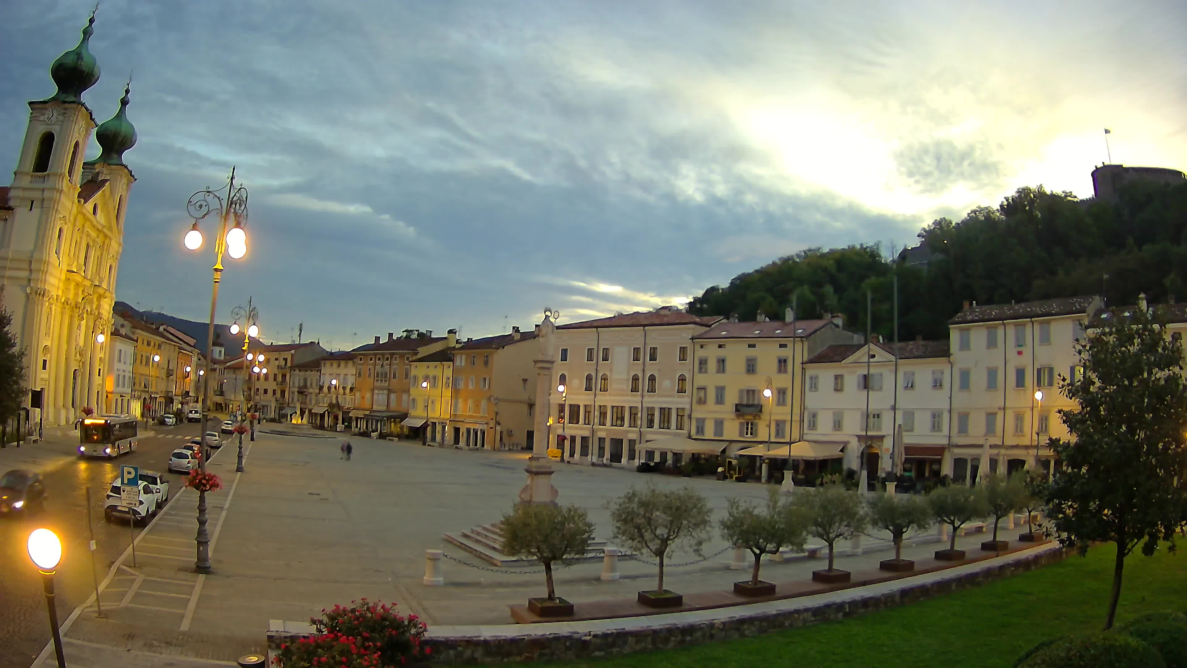 Webcam Gorizia Vittoria square – Church of st. Ignazio