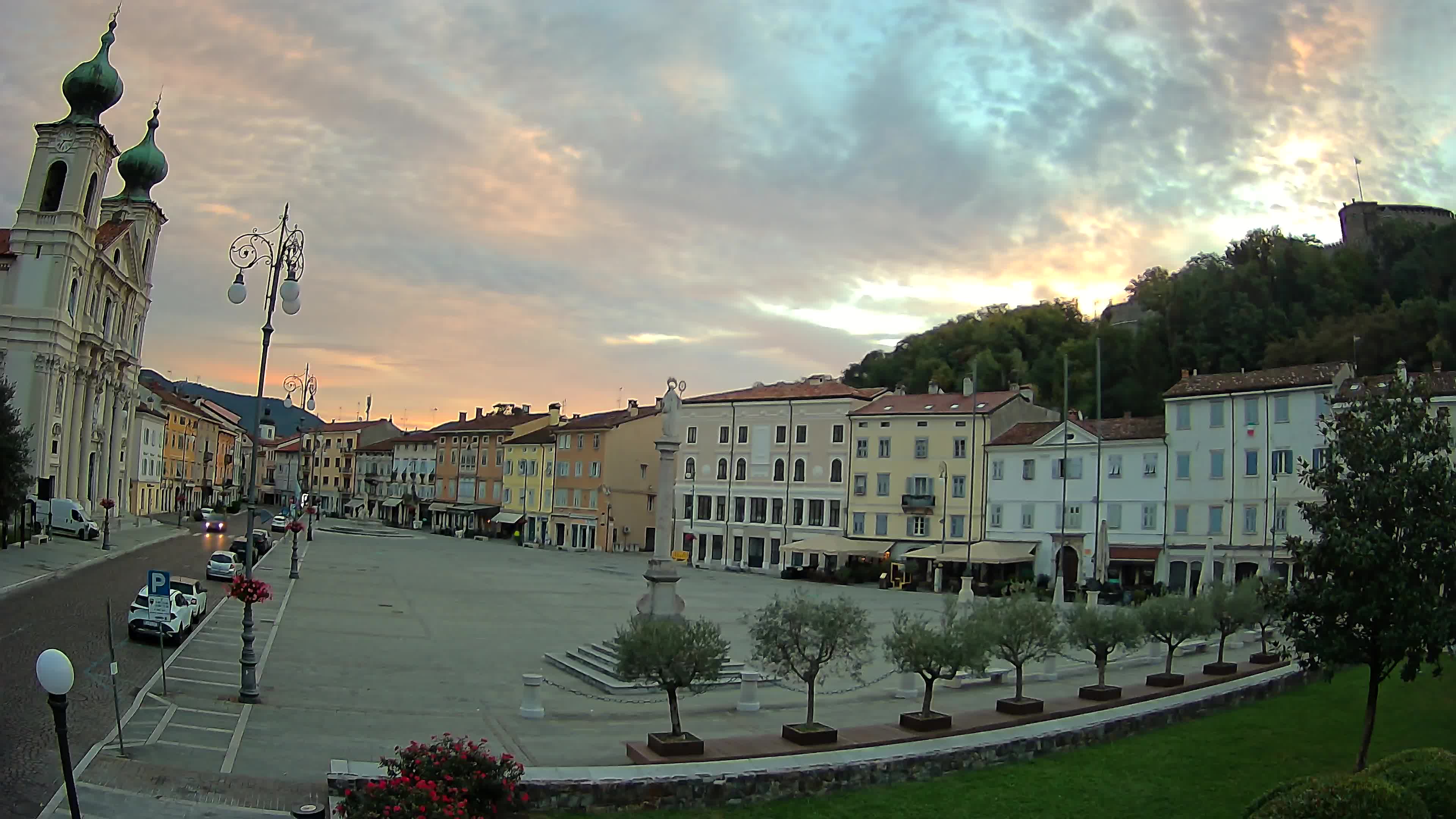 Gorizia – Place Vittoria – église st. Ignazio