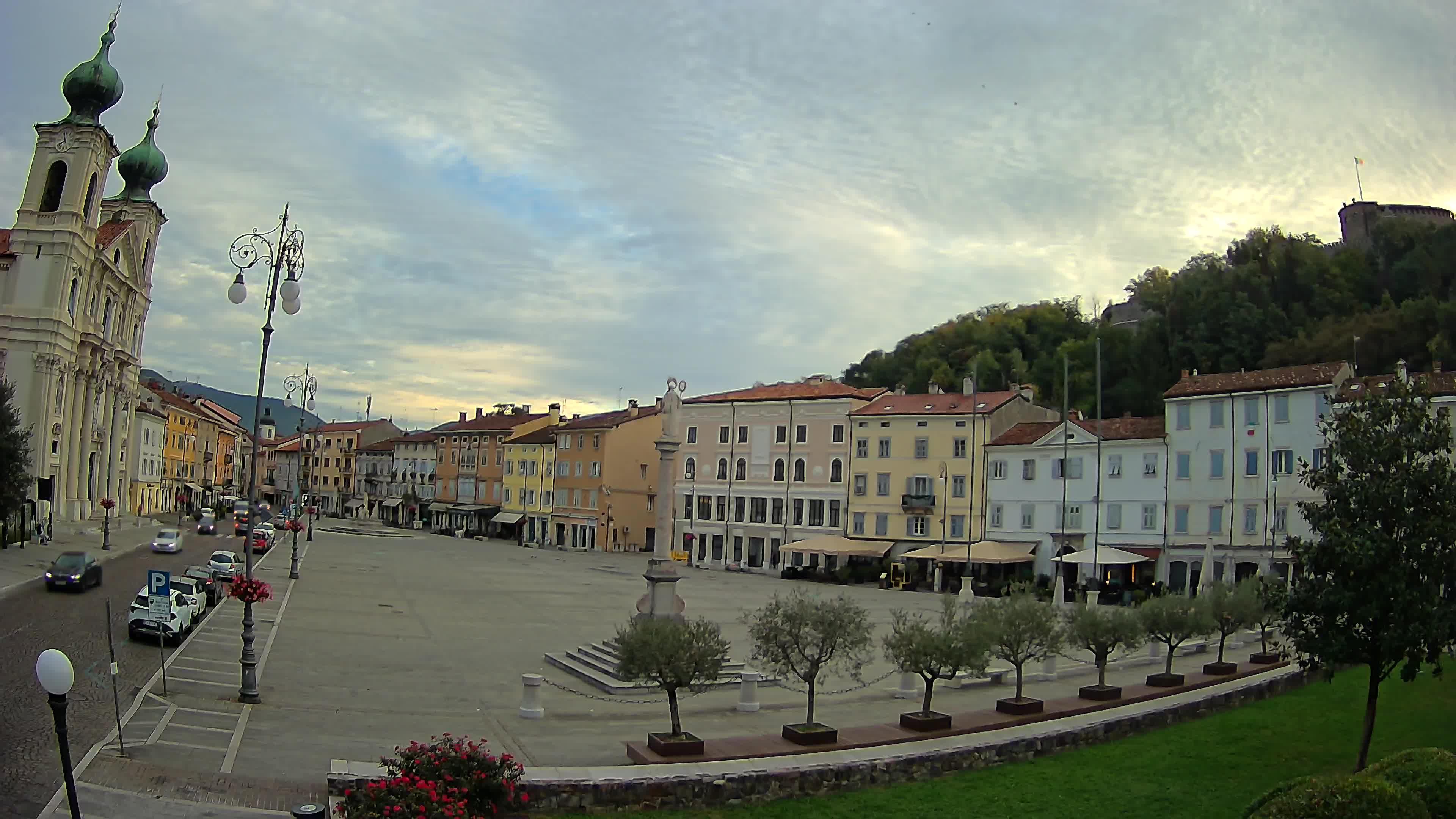 Webcam Gorizia Vittoria square – Church of st. Ignazio