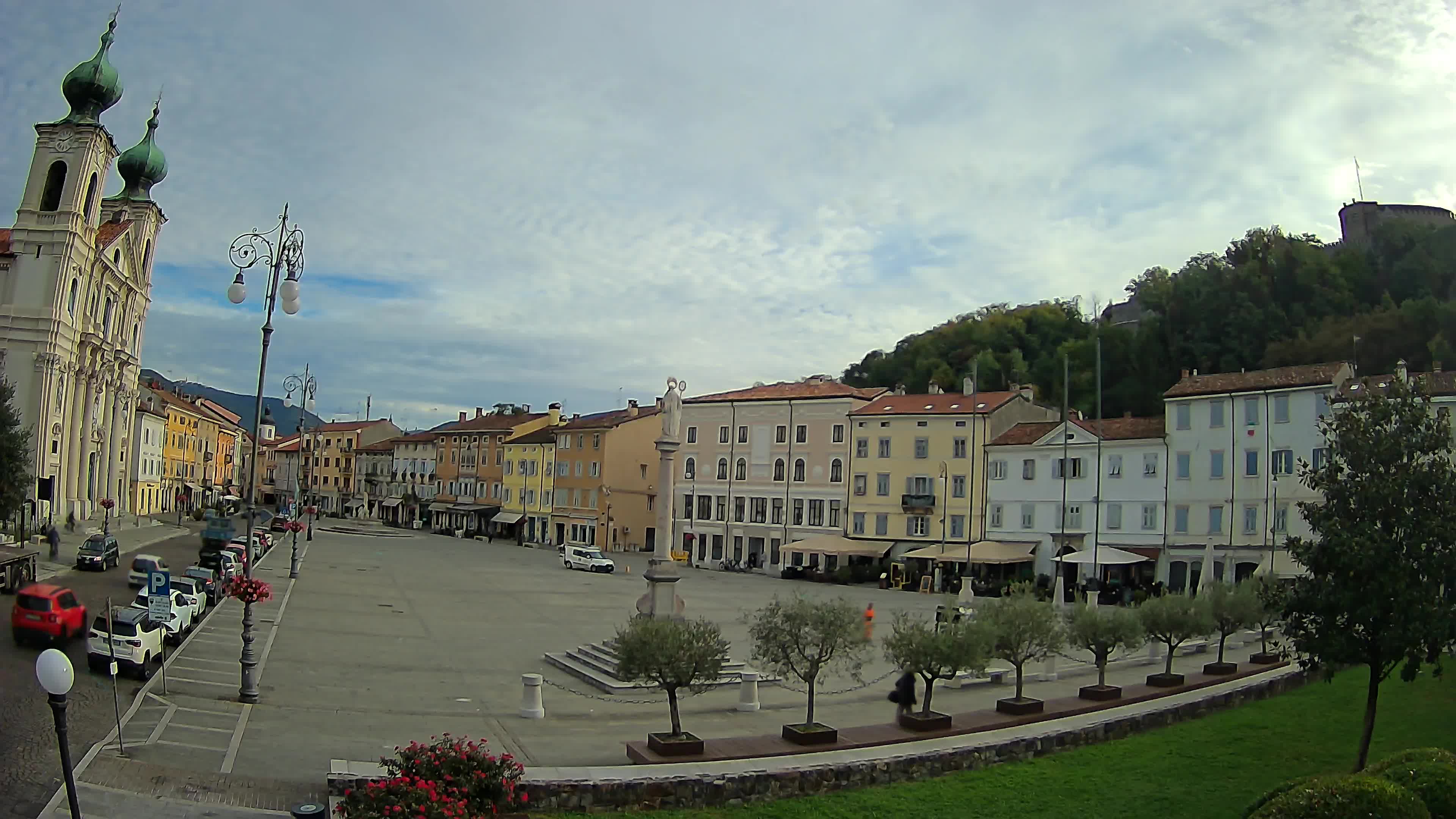 Webcam Gorizia Vittoria square – Church of st. Ignazio