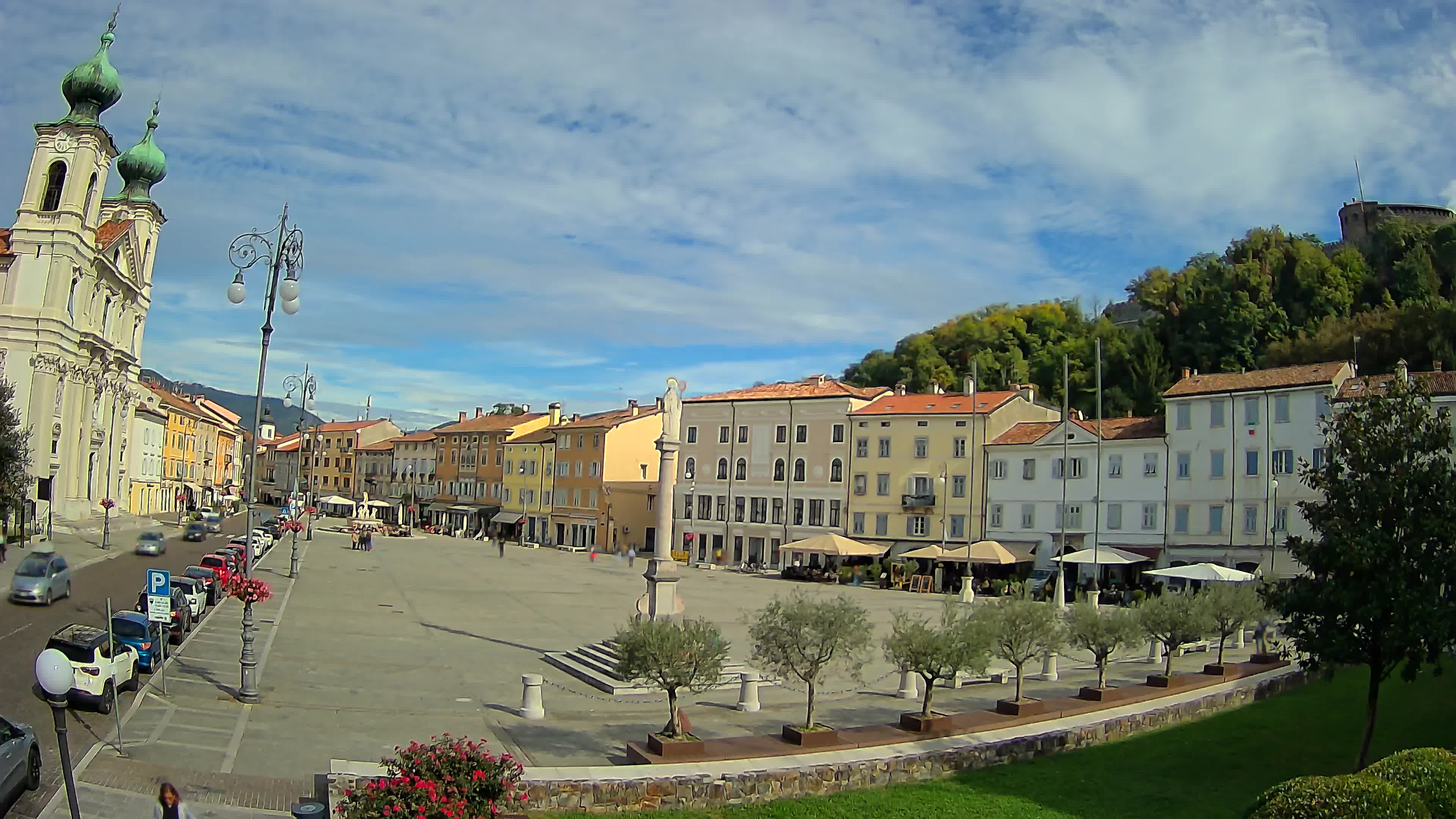 Webcam Gorizia Vittoria square – Church of st. Ignazio