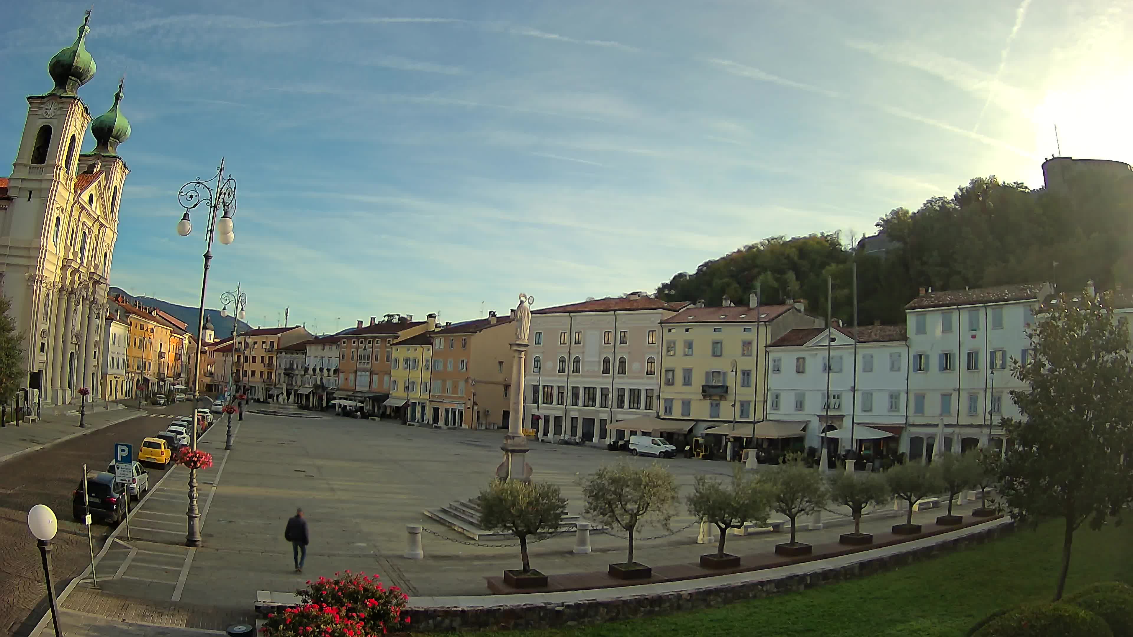 Webcam Gorizia Vittoria square – Church of st. Ignazio