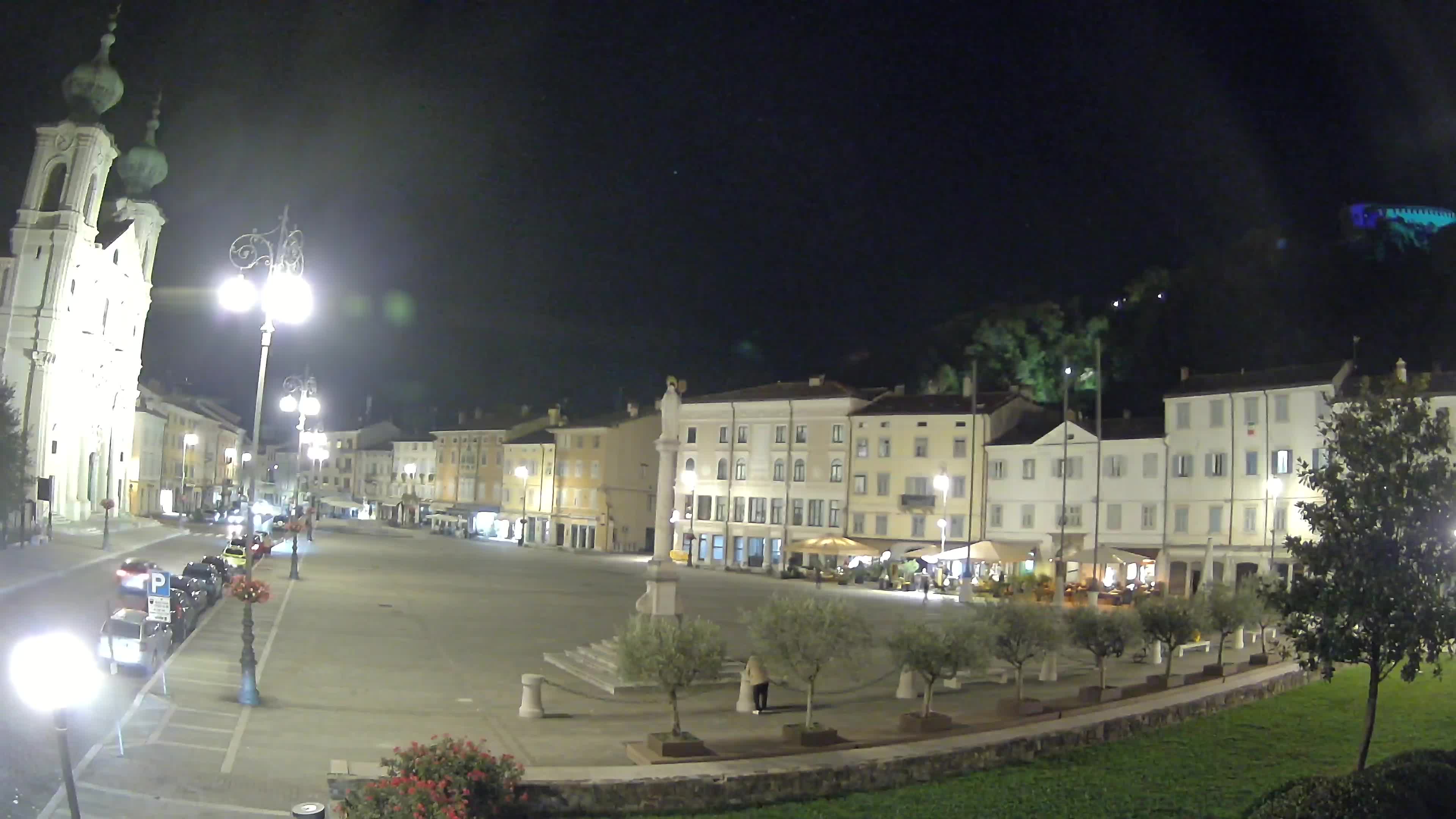 Gorizia – Plaza Vittoria – iglesia de San Pedro. Ignacio