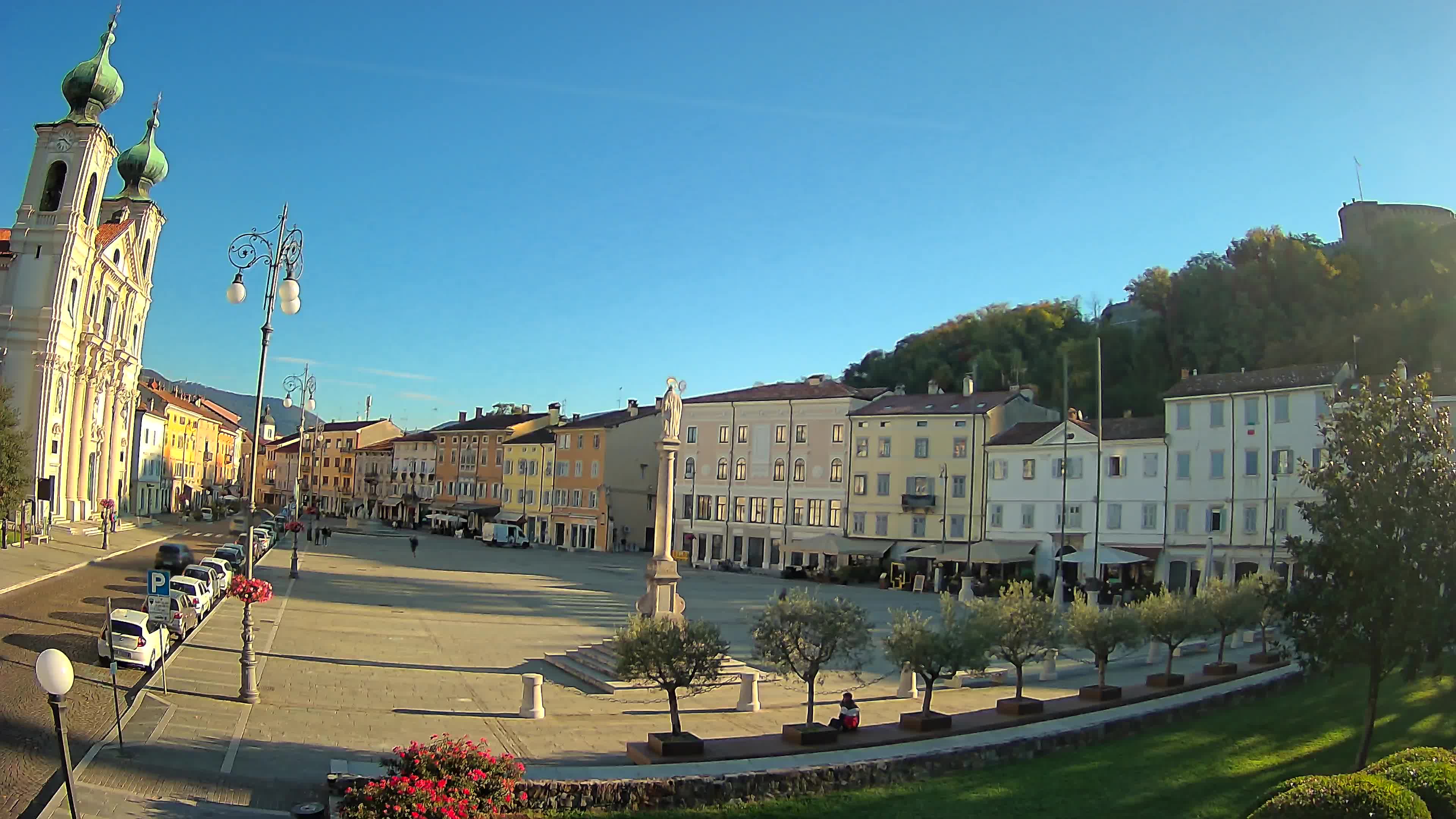 Webcam Gorizia Vittoria square – Church of st. Ignazio