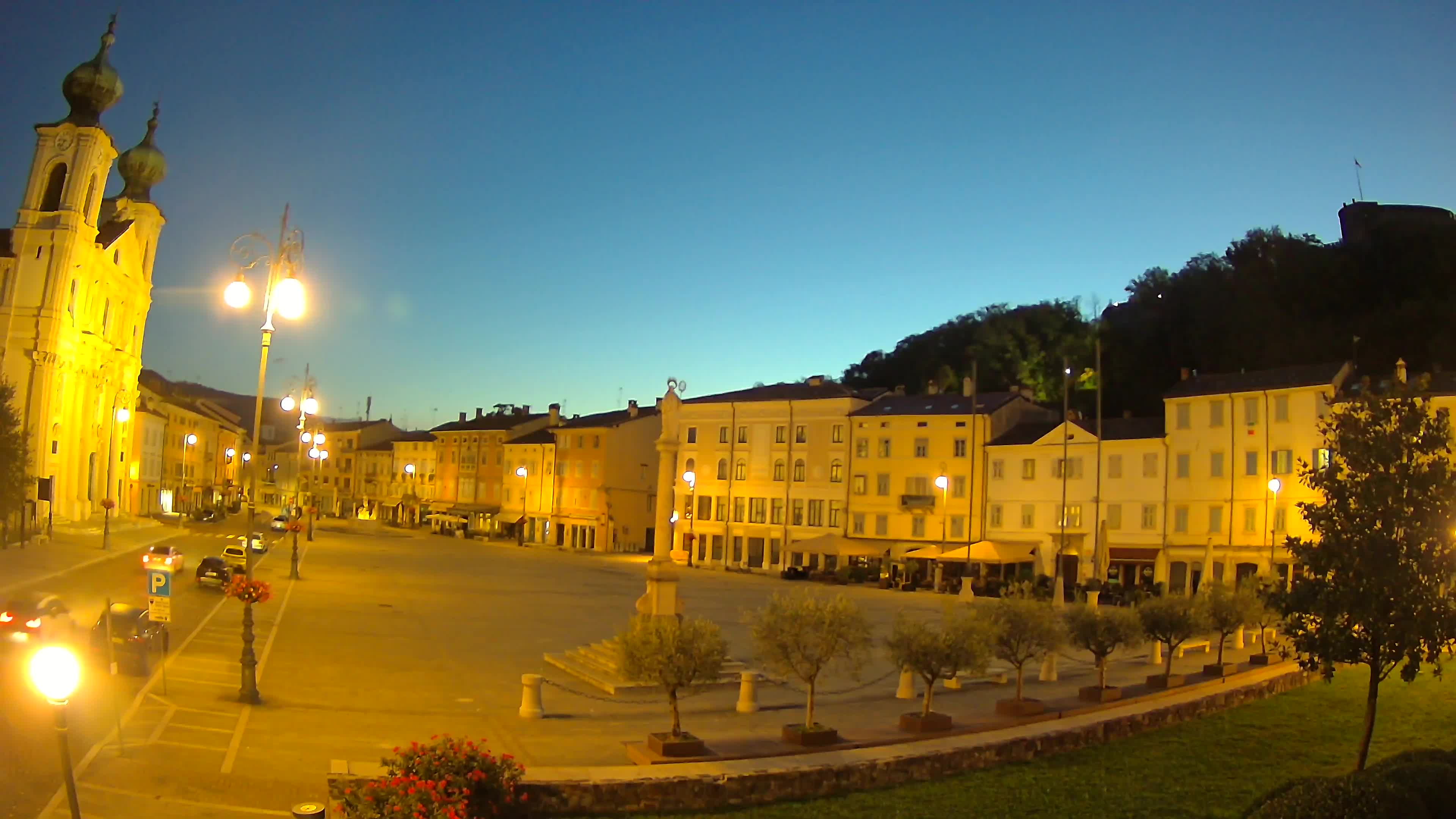 Webcam Gorizia Vittoria square – Church of st. Ignazio