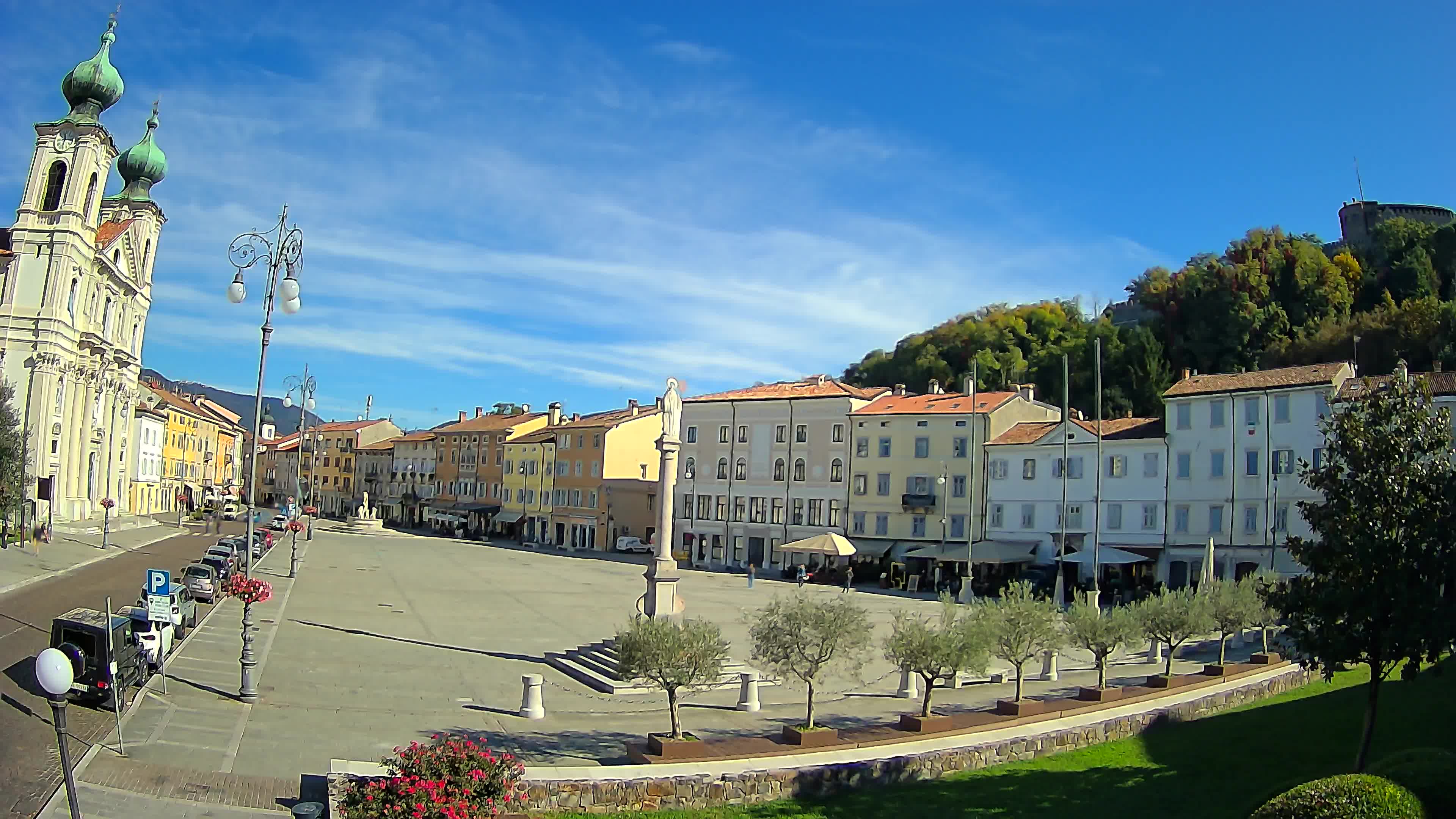 Webcam Gorizia Vittoria square – Church of st. Ignazio