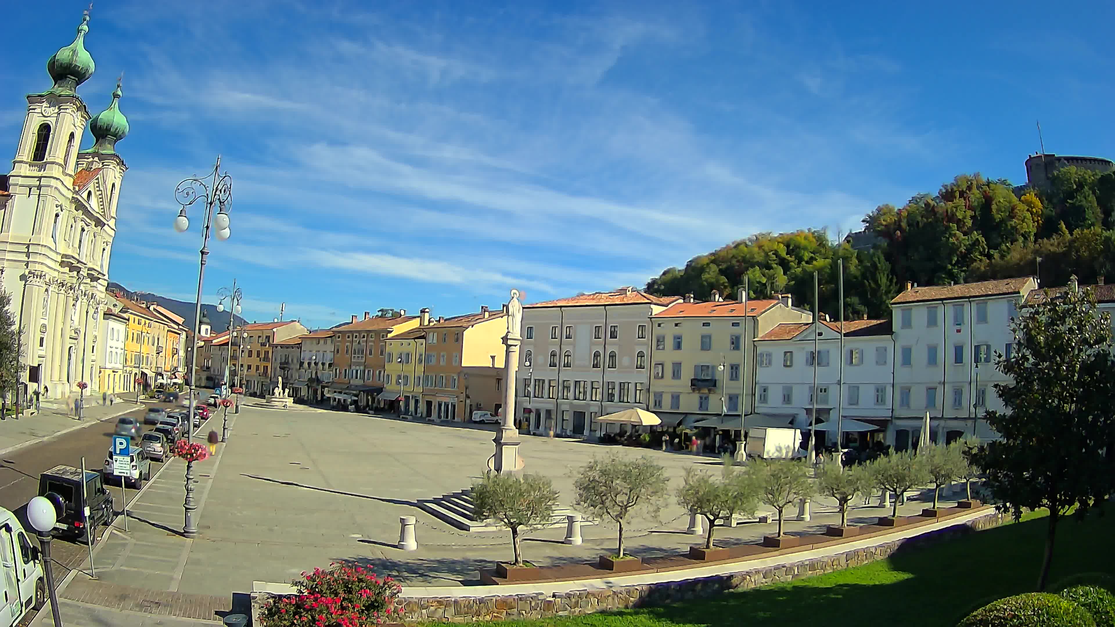 Webcam Gorizia Vittoria square – Church of st. Ignazio