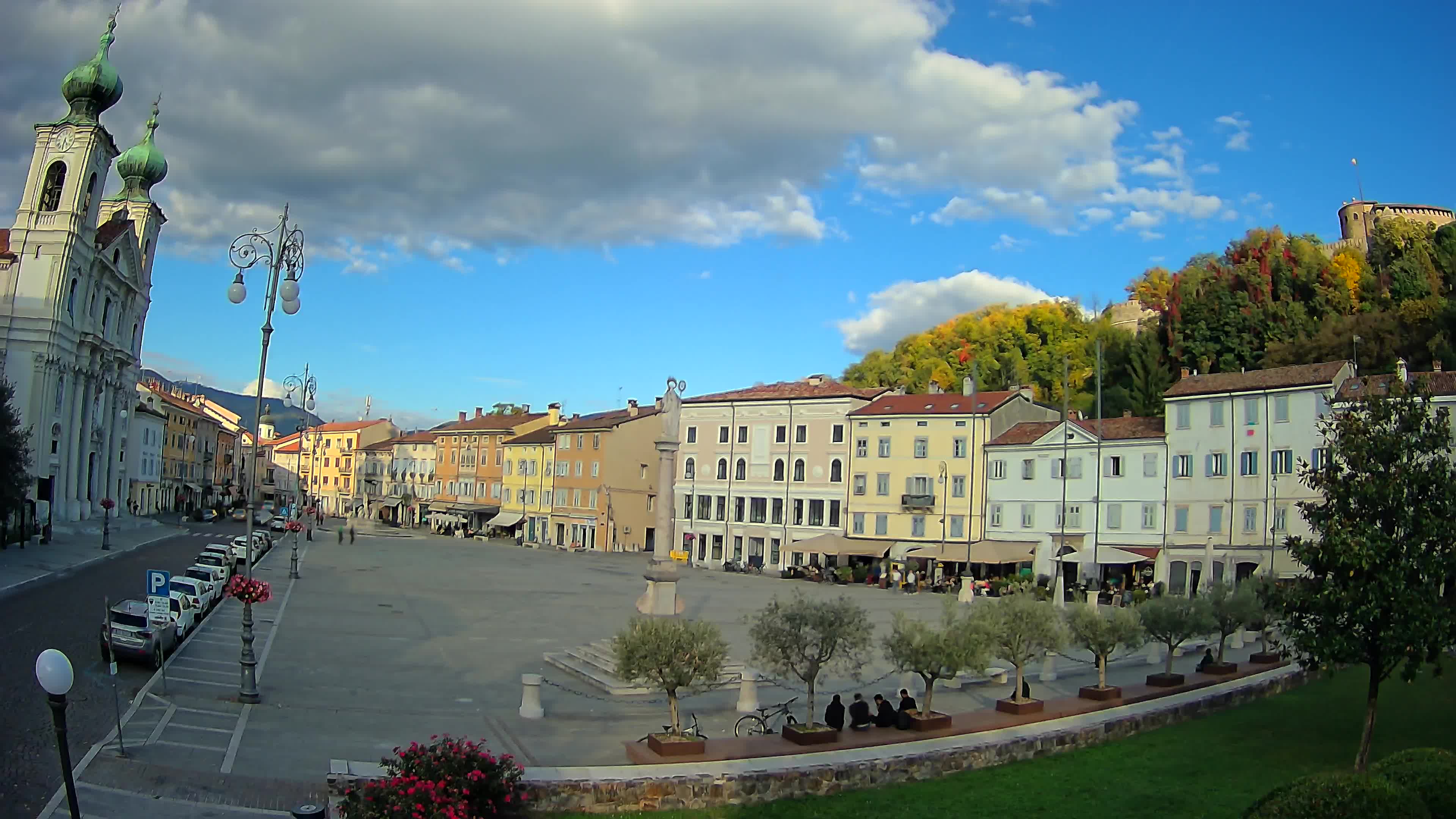 Webcam Gorizia Vittoria square – Church of st. Ignazio