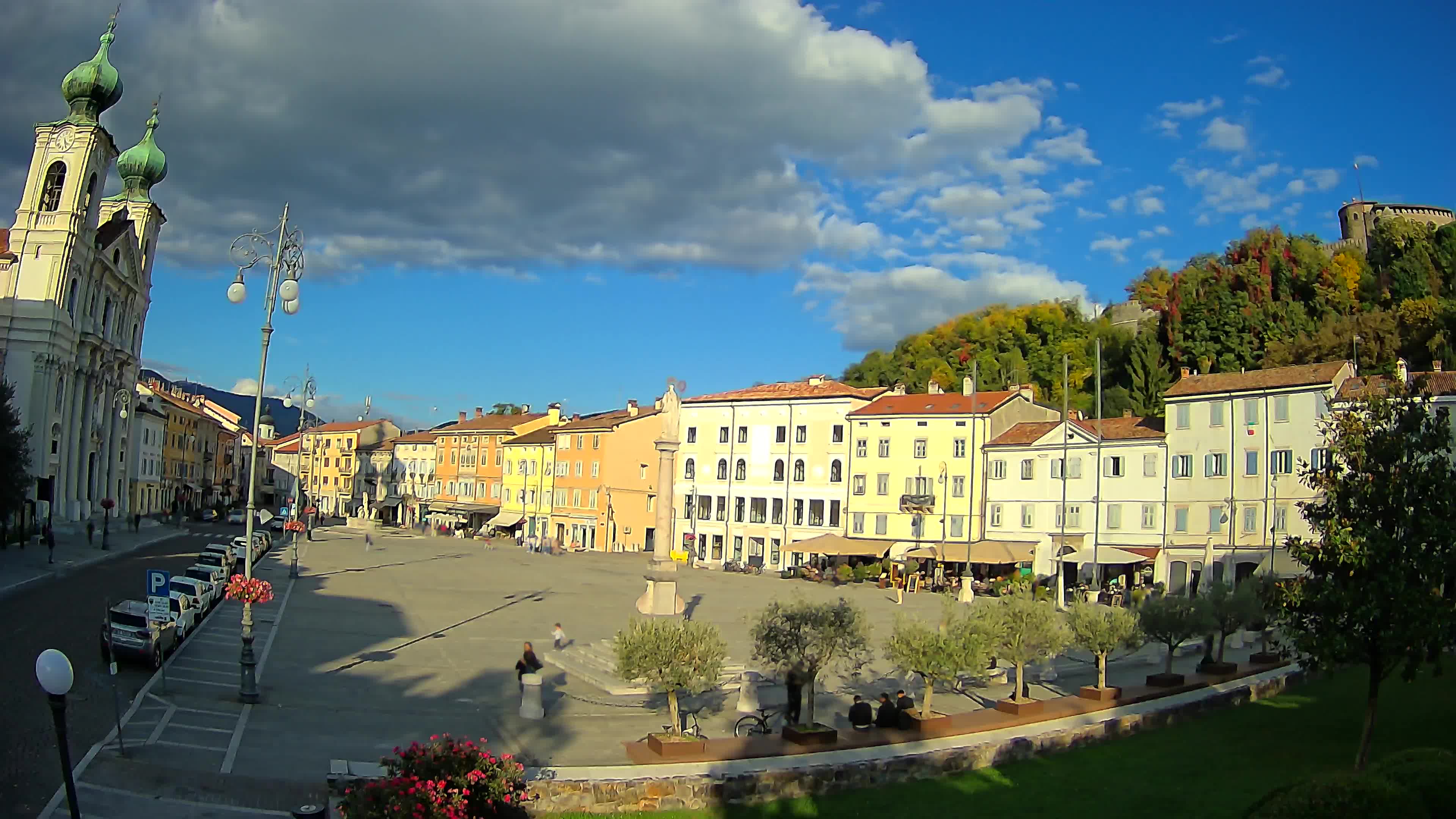 Webcam Gorizia Vittoria square – Church of st. Ignazio