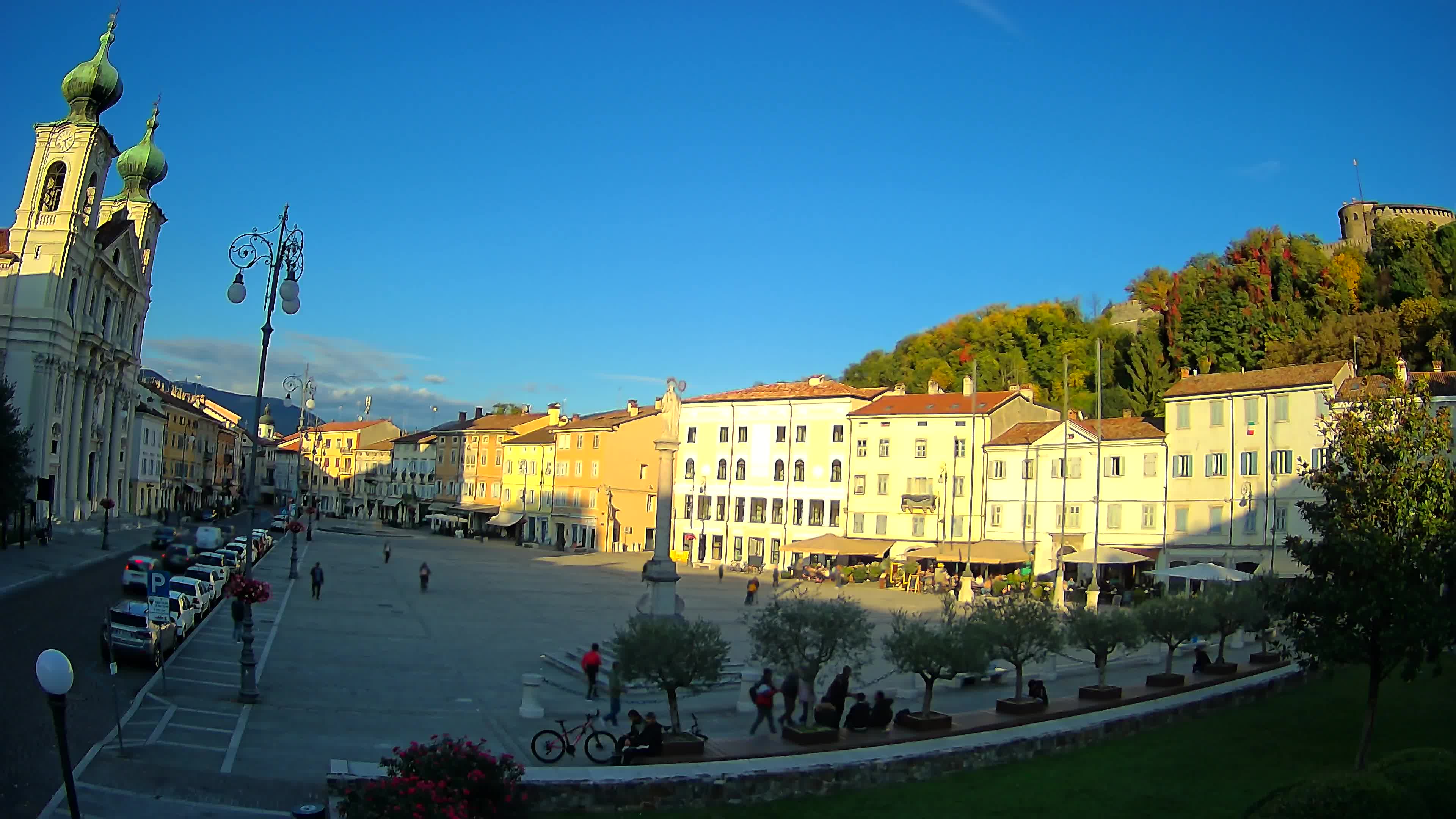 Webcam Gorizia Vittoria square – Church of st. Ignazio