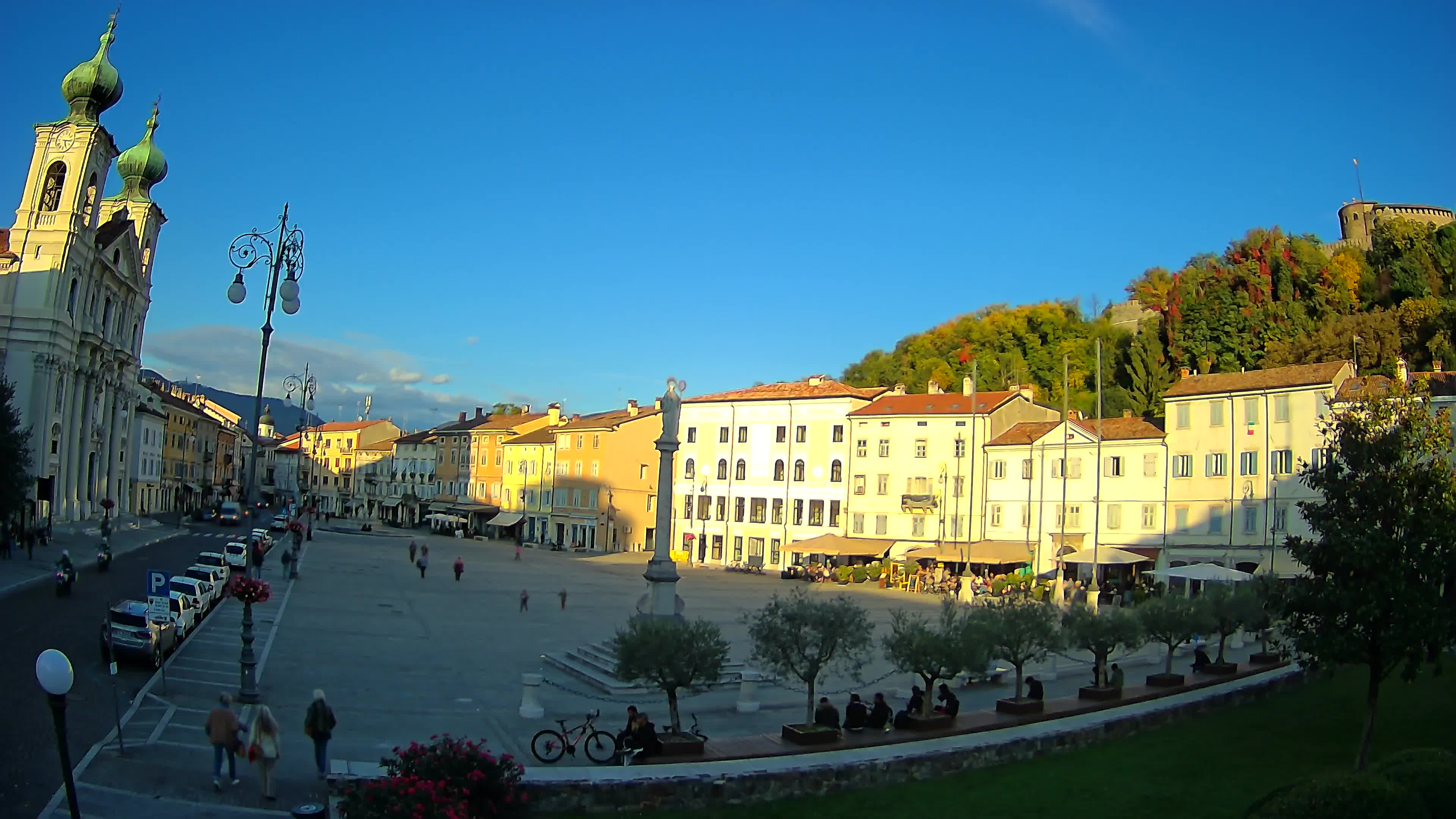 Webcam Gorizia Vittoria square – Church of st. Ignazio