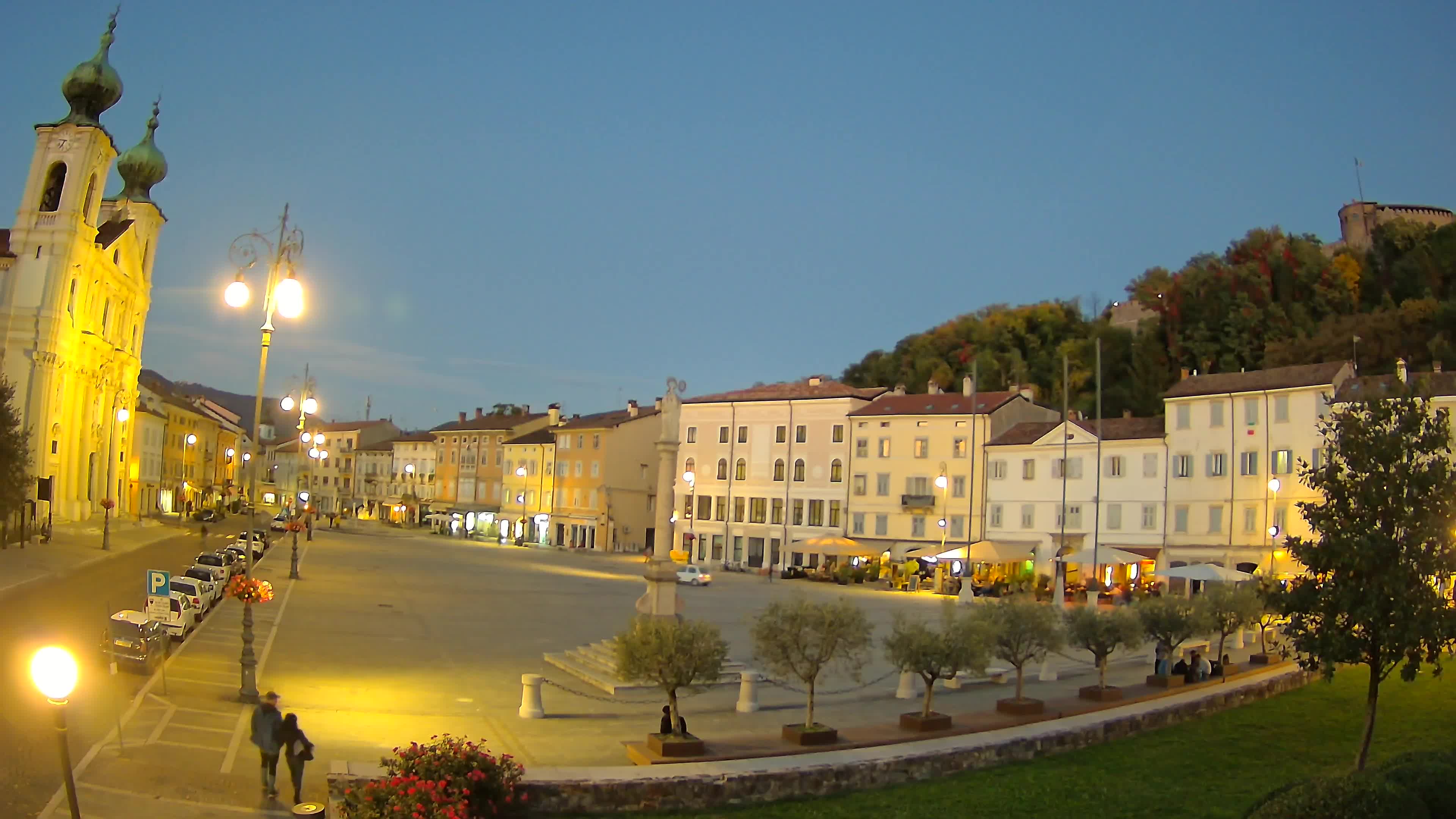 Webcam Gorizia Vittoria square – Church of st. Ignazio