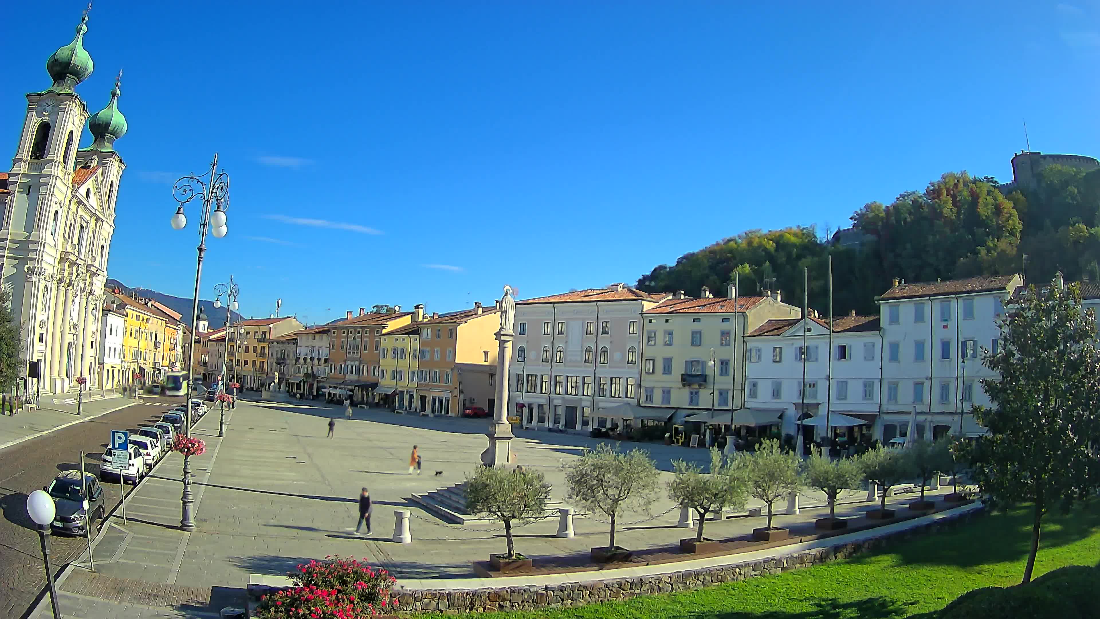 Webcam Gorizia Vittoria square – Church of st. Ignazio