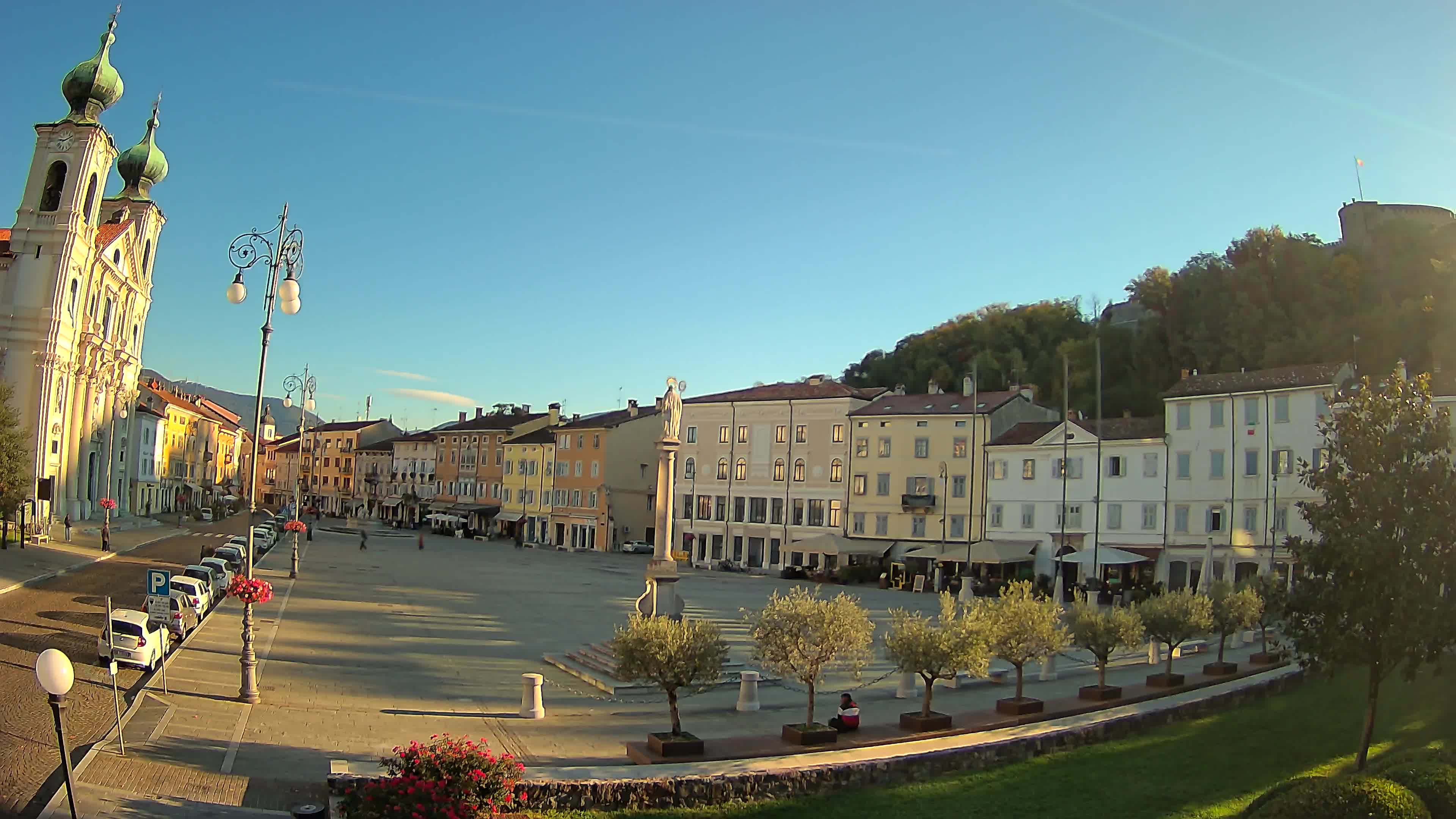 Webcam Gorizia Vittoria square – Church of st. Ignazio