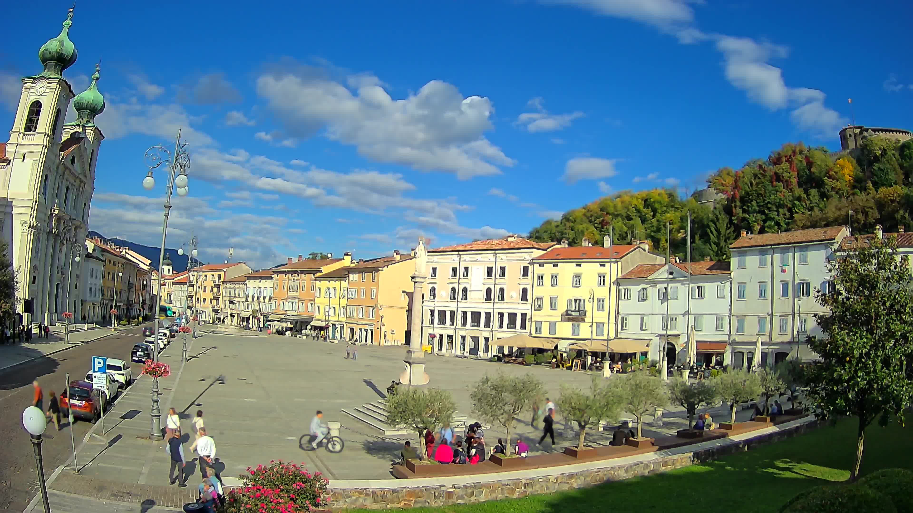 Webcam Gorizia Vittoria square – Church of st. Ignazio
