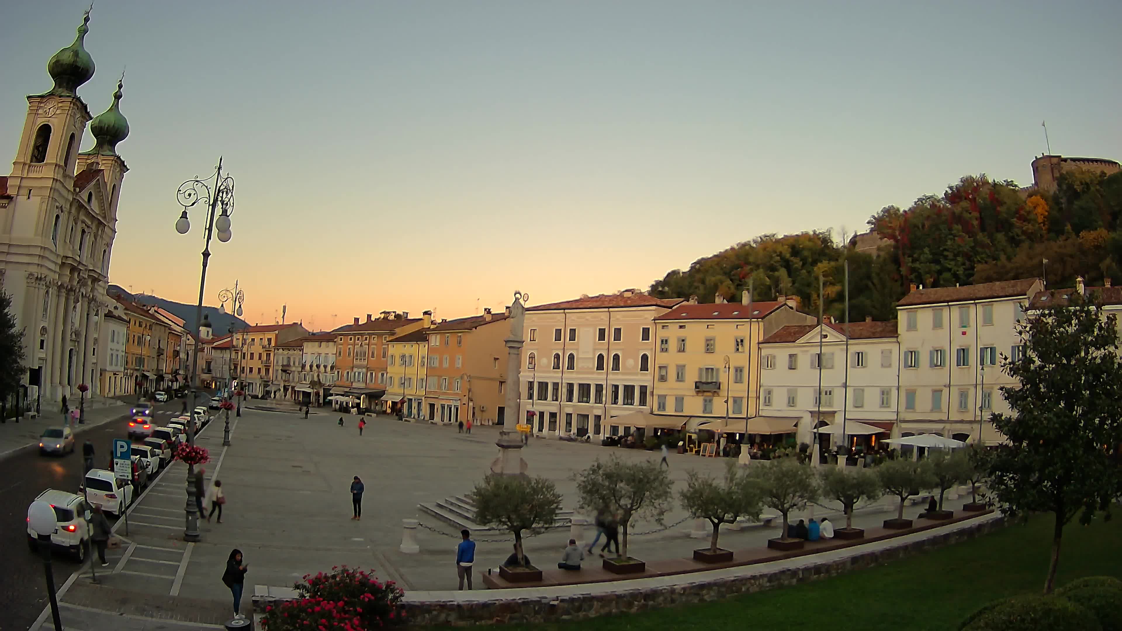 Webcam Gorizia Vittoria square – Church of st. Ignazio