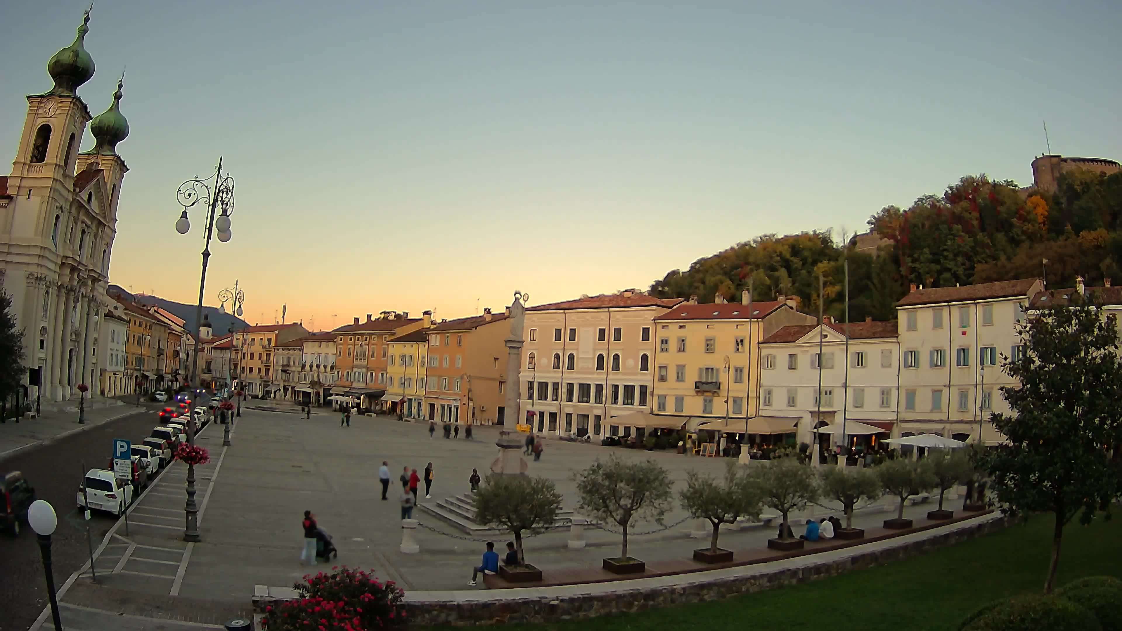 Gorizia – Place Vittoria – église st. Ignazio