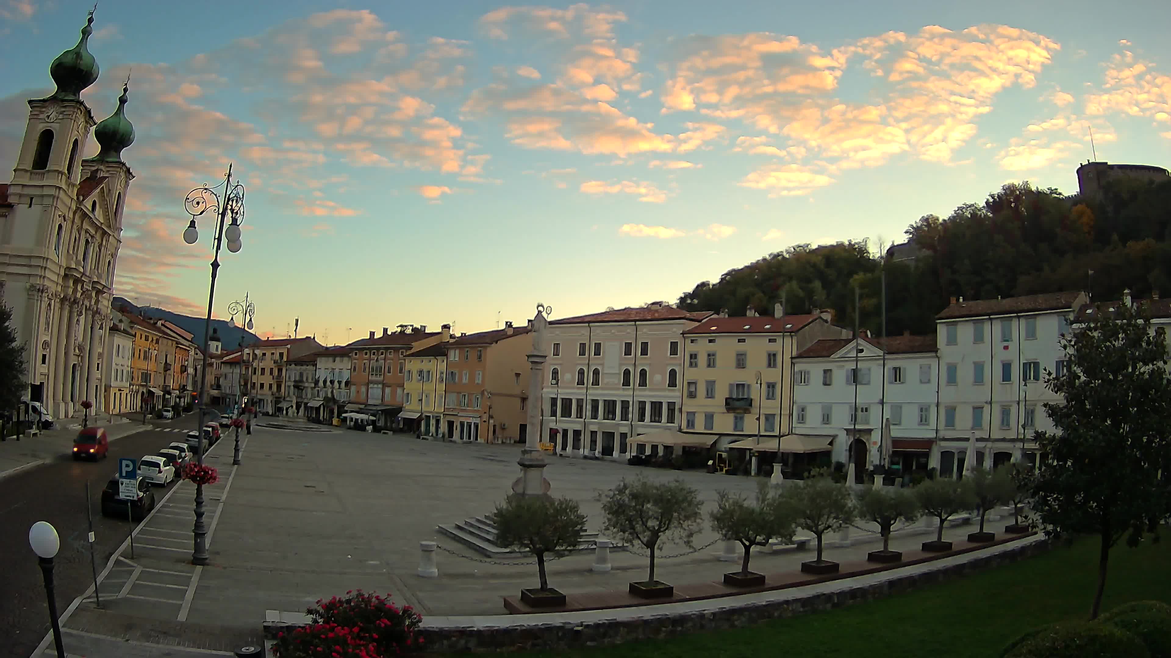 Webcam Gorizia Vittoria square – Church of st. Ignazio