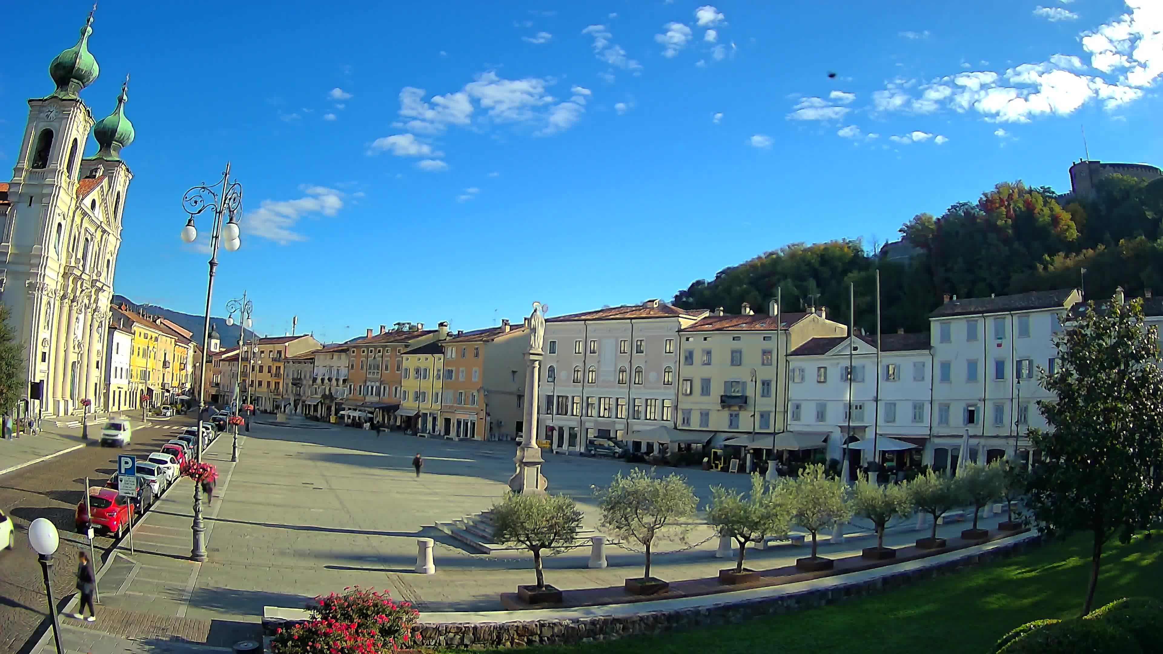 Webcam Gorizia Vittoria square – Church of st. Ignazio