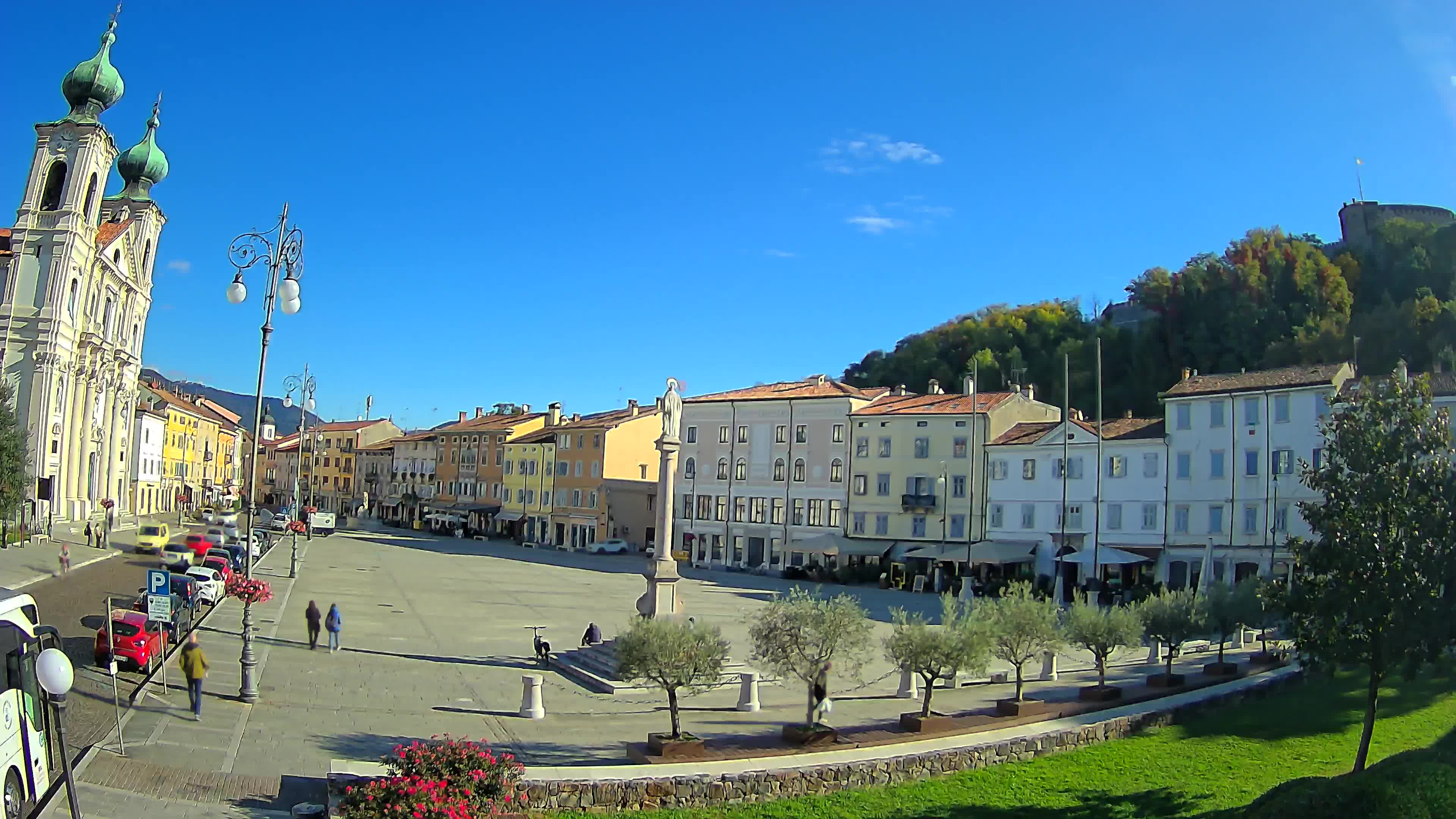 Webcam Gorizia Vittoria square – Church of st. Ignazio