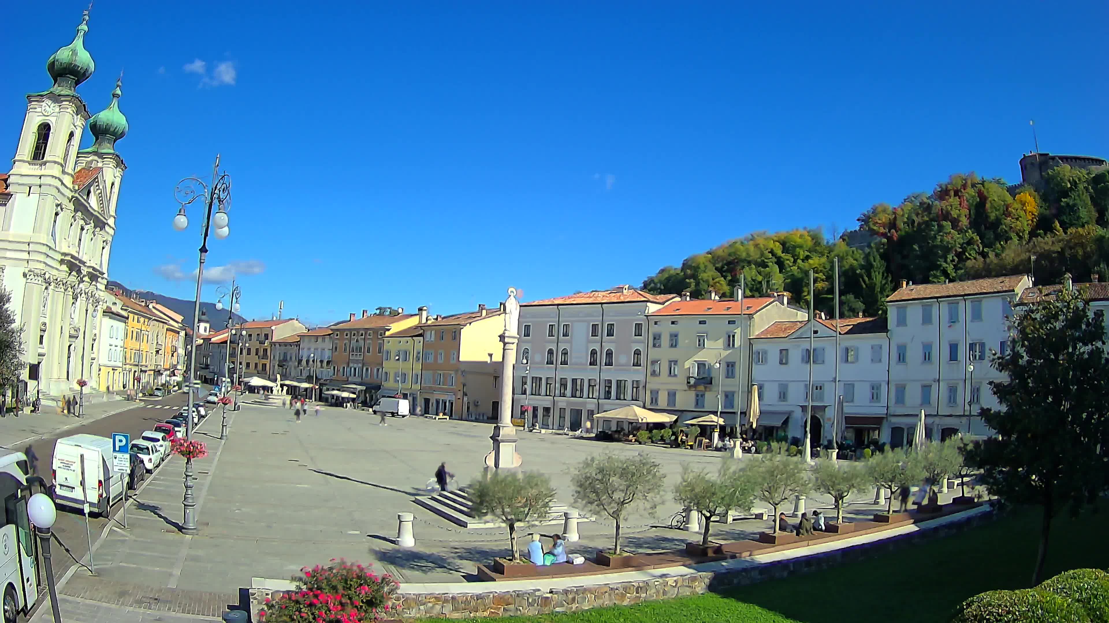 Webcam Gorizia Vittoria square – Church of st. Ignazio