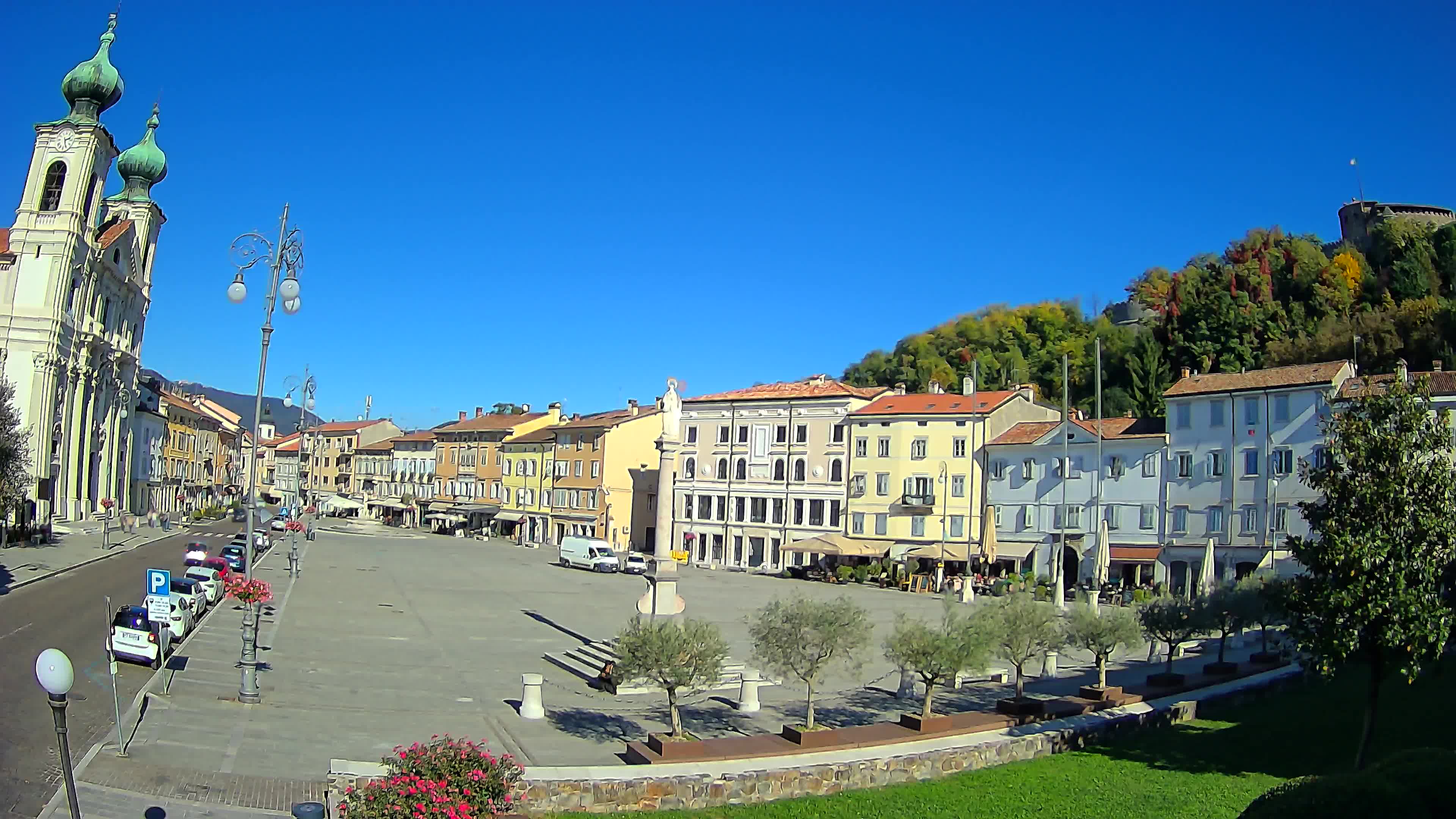 Webcam Gorizia Vittoria square – Church of st. Ignazio