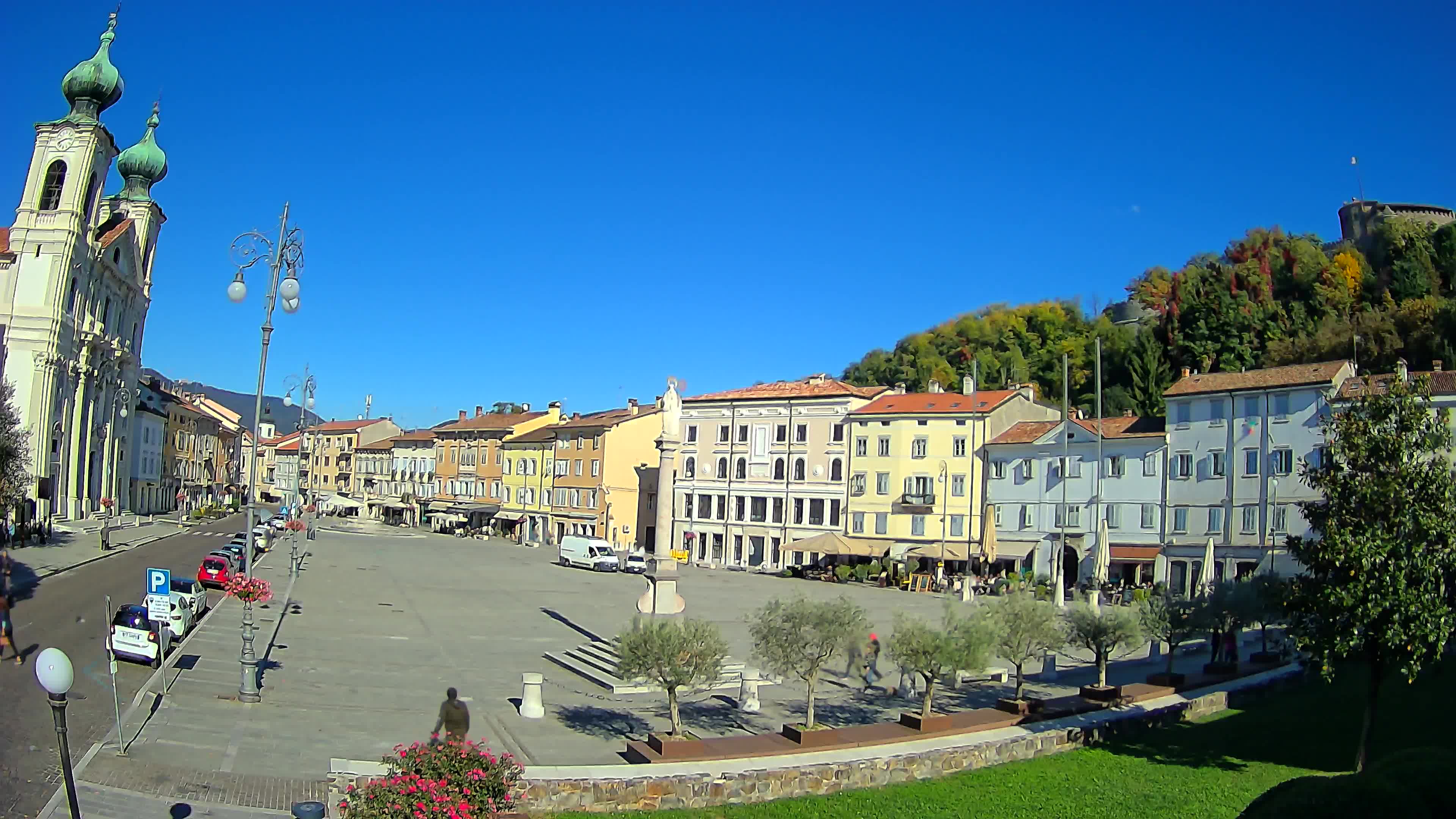 Webcam Gorizia Vittoria square – Church of st. Ignazio