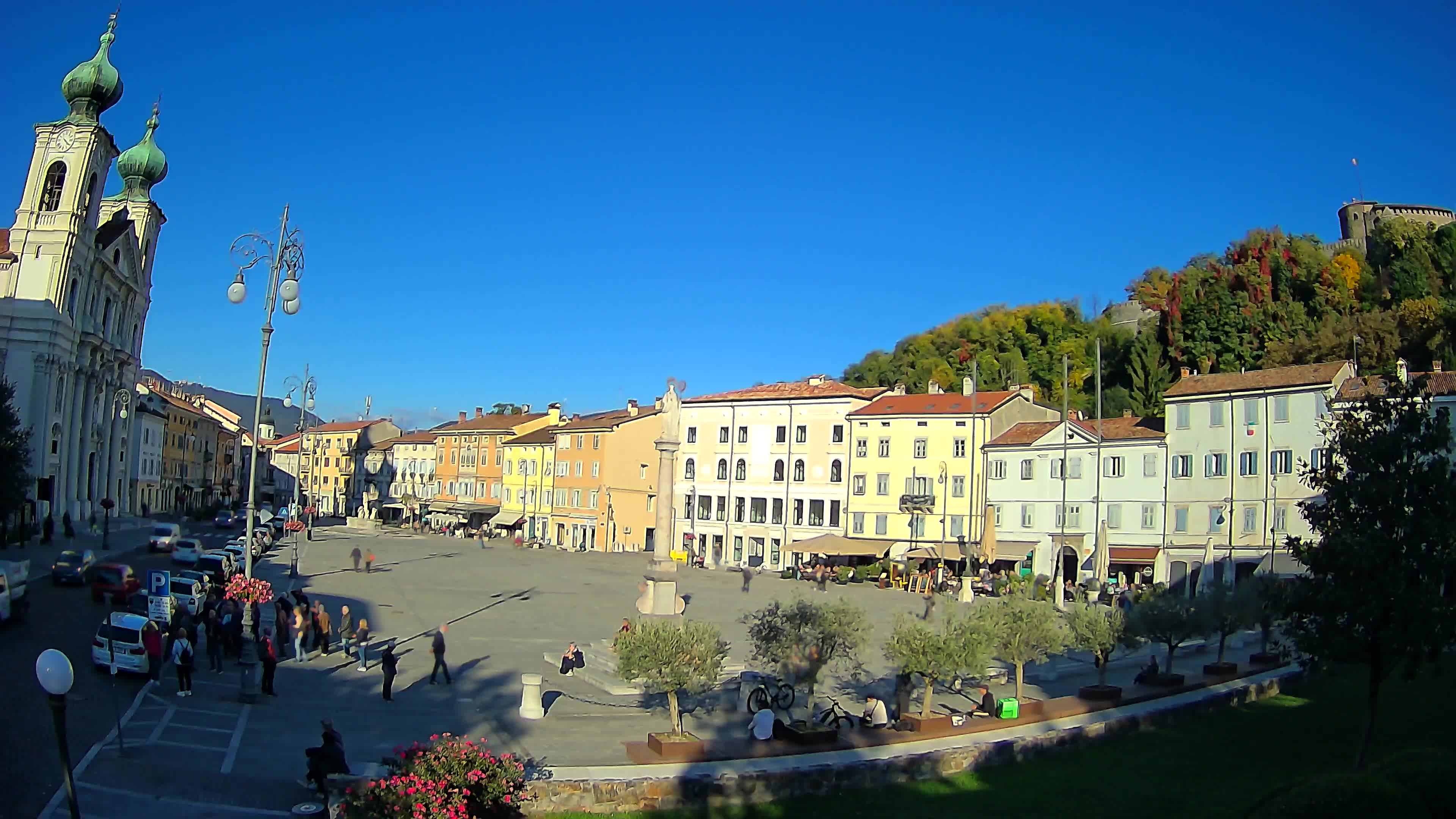 Webcam Gorizia Vittoria square – Church of st. Ignazio